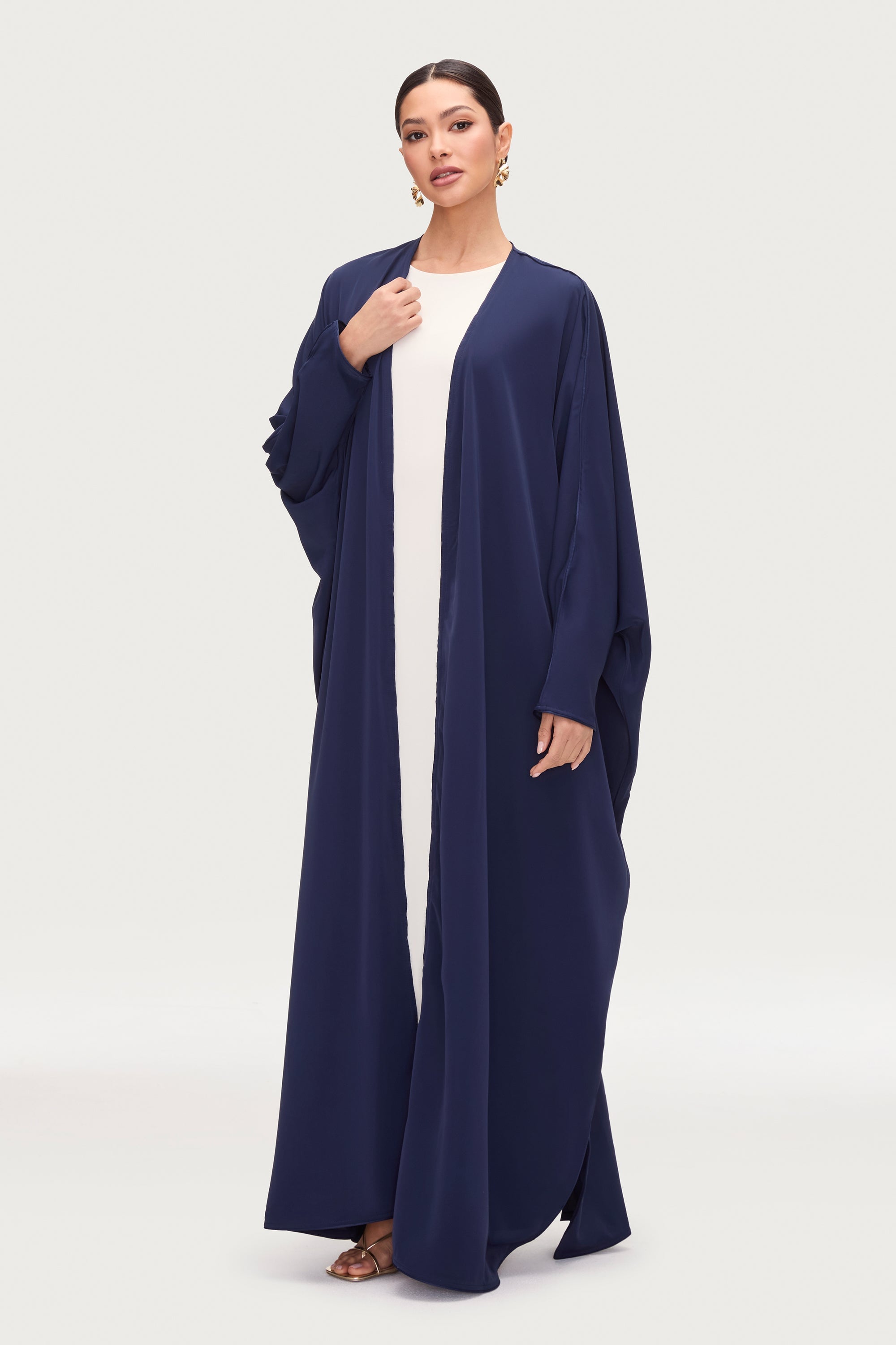 Adara Open Abaya - Layl Abayas Veiled 