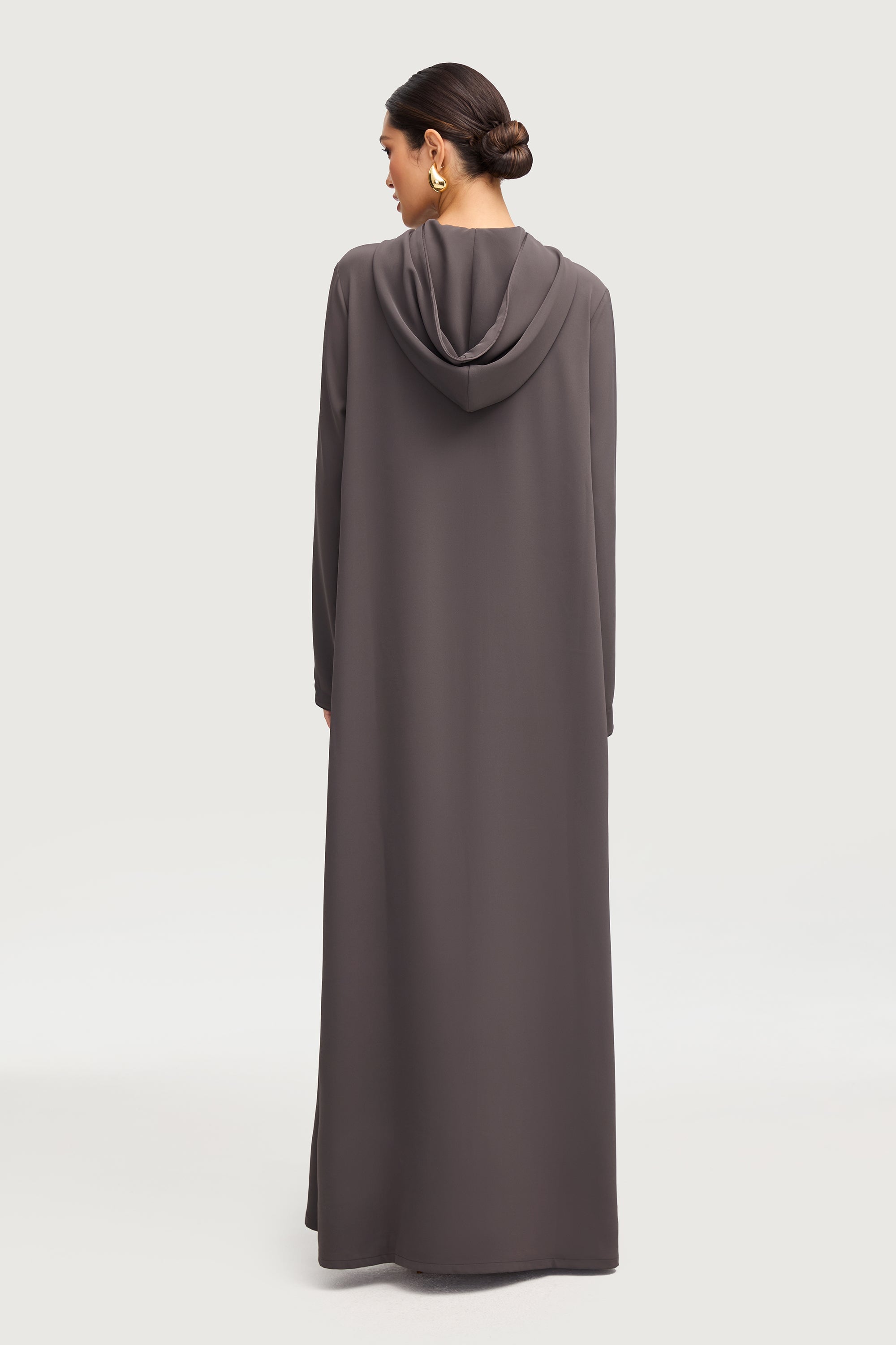 Aisha Hoodie Abaya - Black Abayas Veiled 