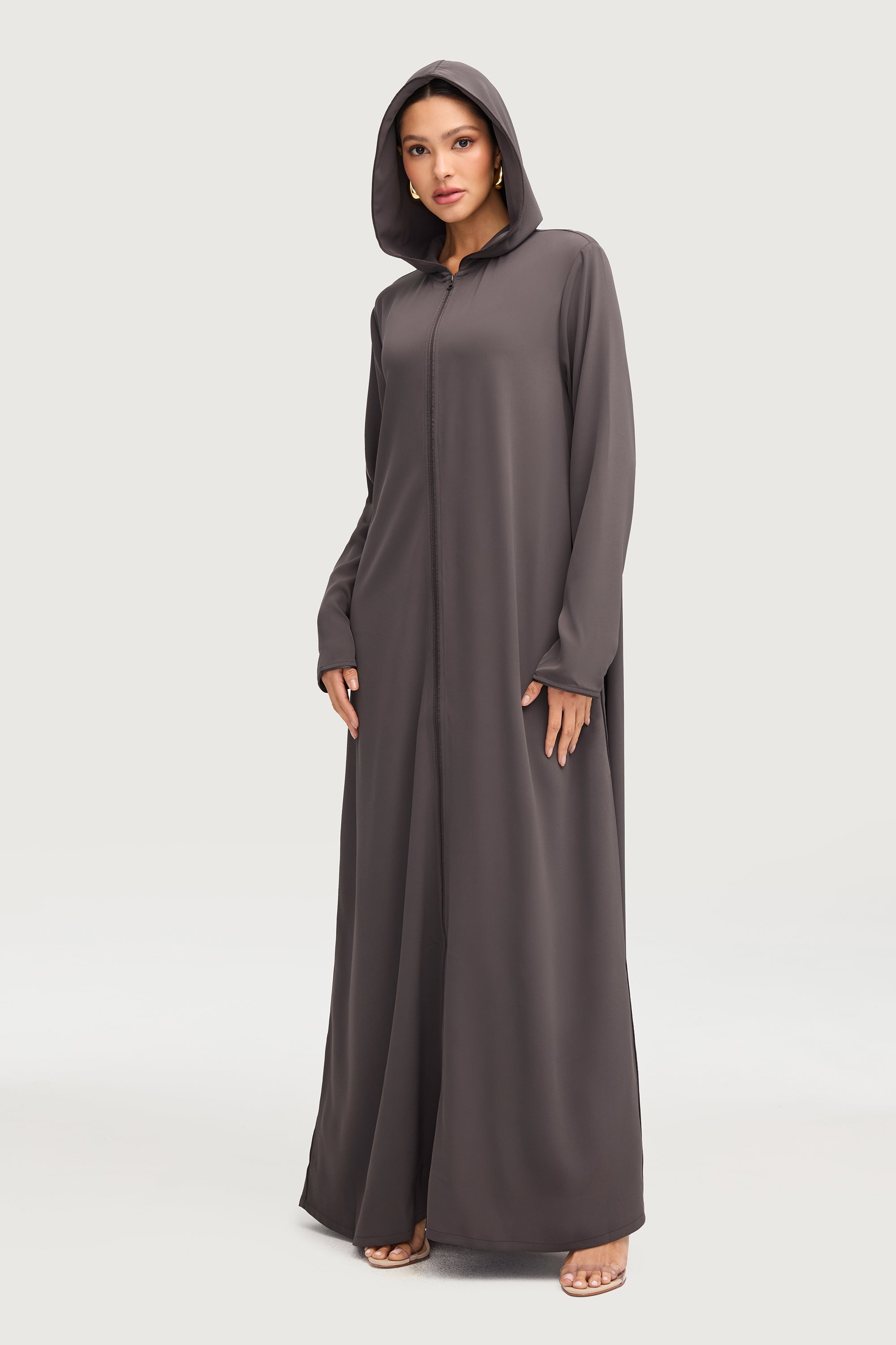 Aisha Hoodie Abaya - Black Abayas Veiled 