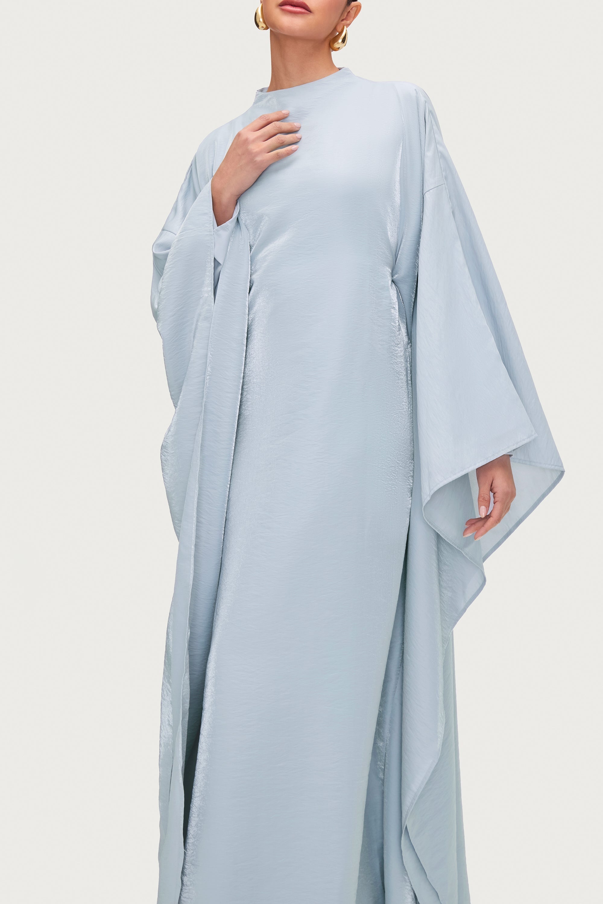 Alia Butterfly Inner Tie Abaya Dress - Samaa Abayas Veiled 