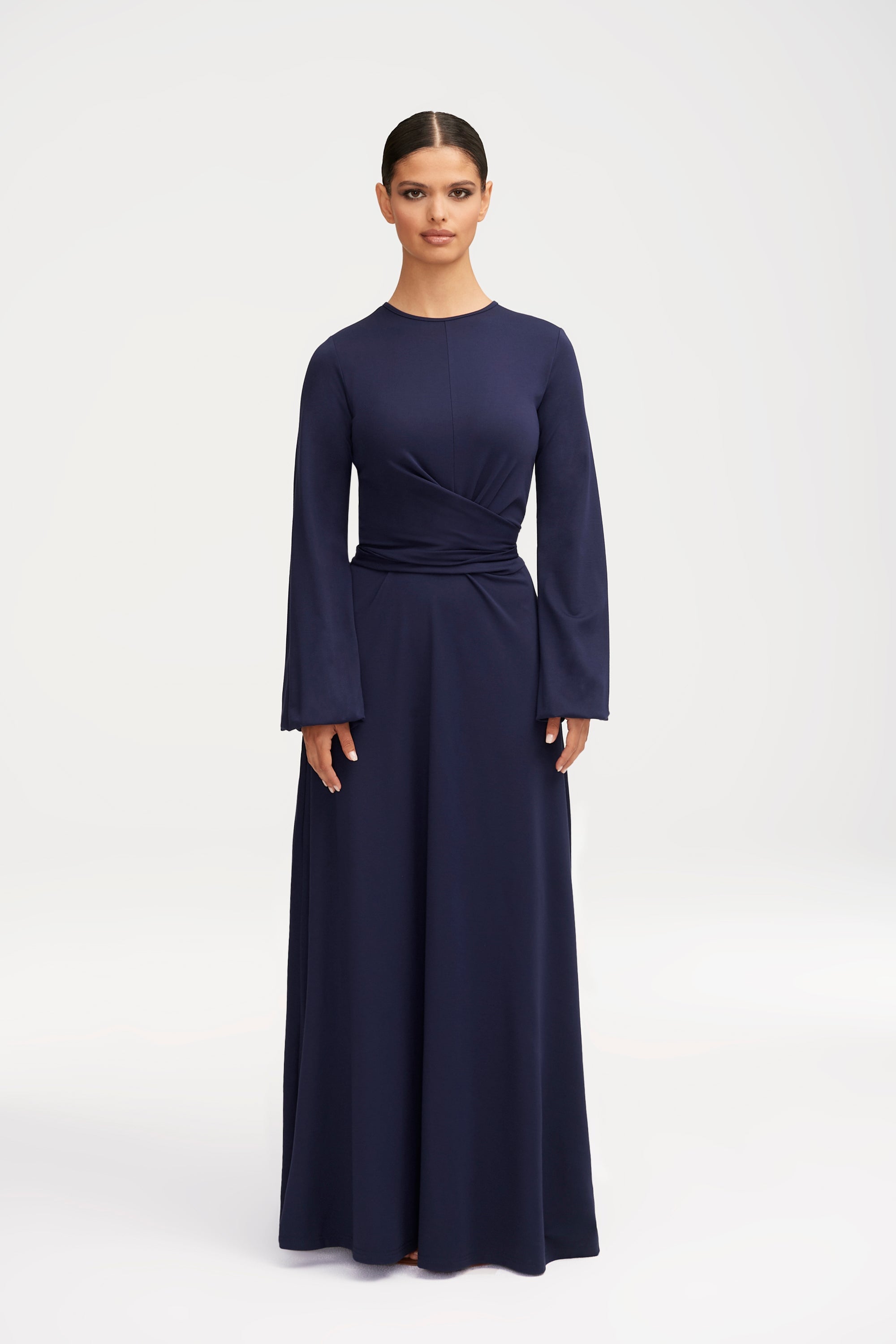 Navy tie hotsell waist dress