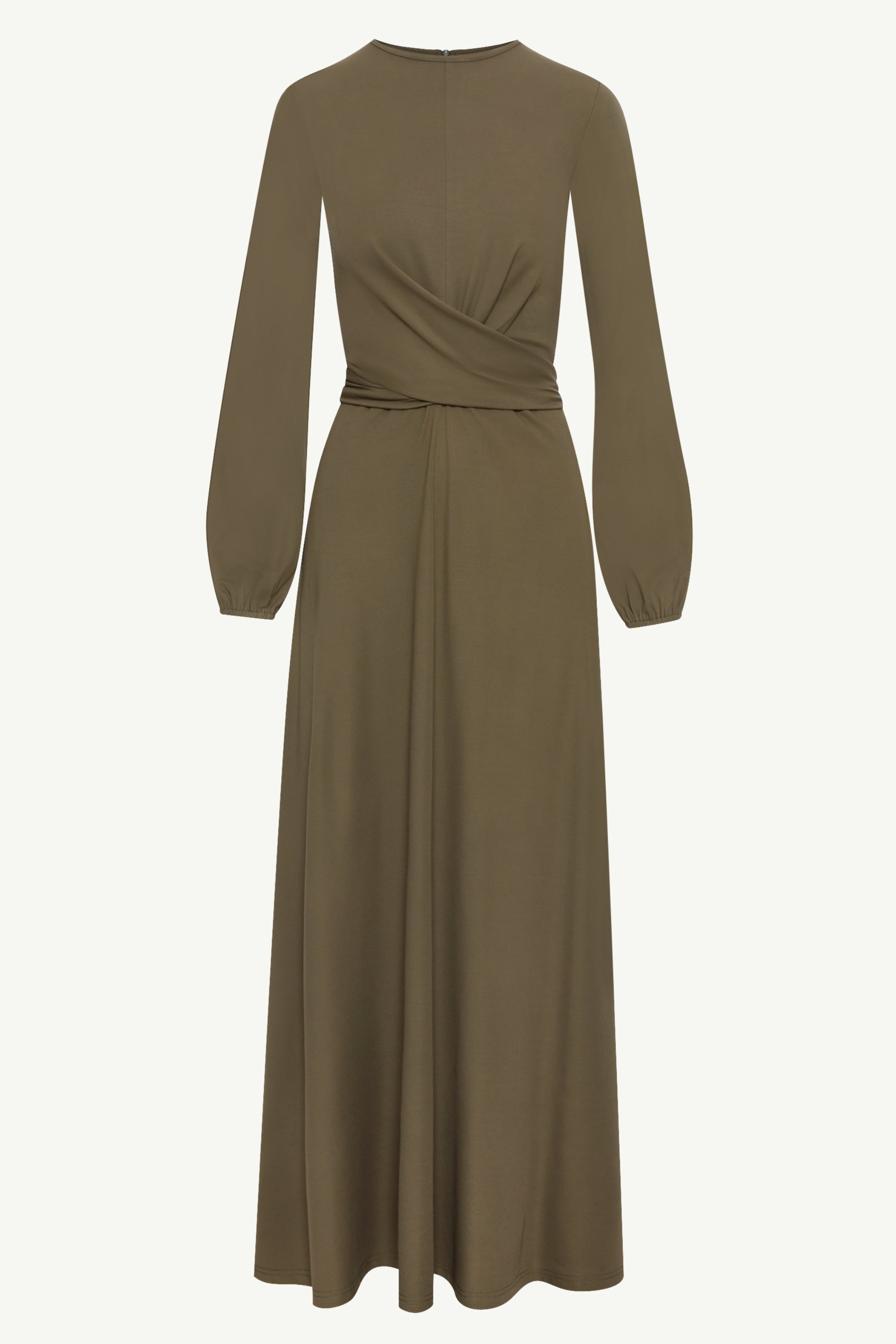 Alice Jersey Tie Waist Maxi Dress - Sage Clothing Veiled 
