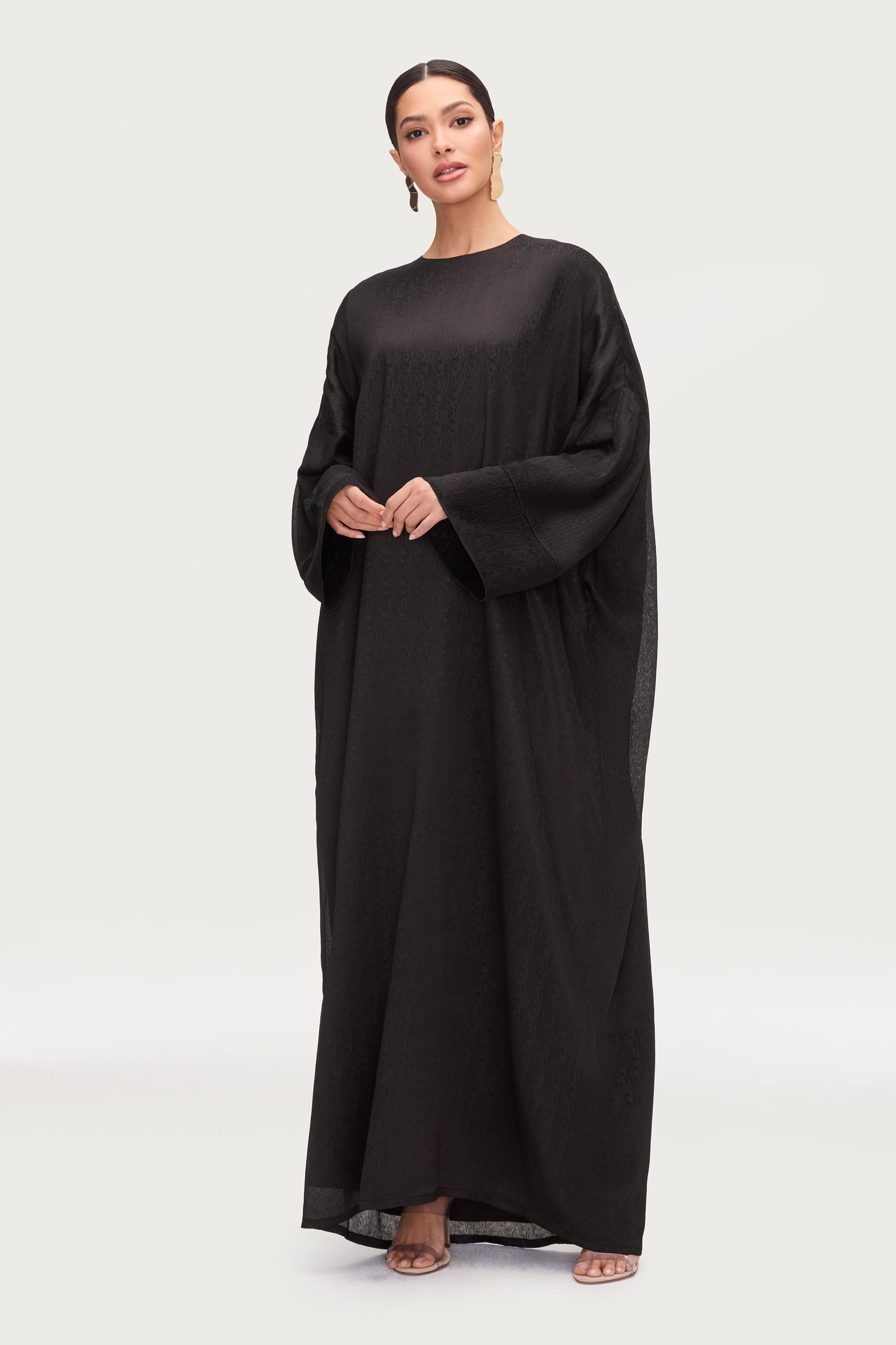 Amani Everyday Abaya - Black Abayas Veiled 