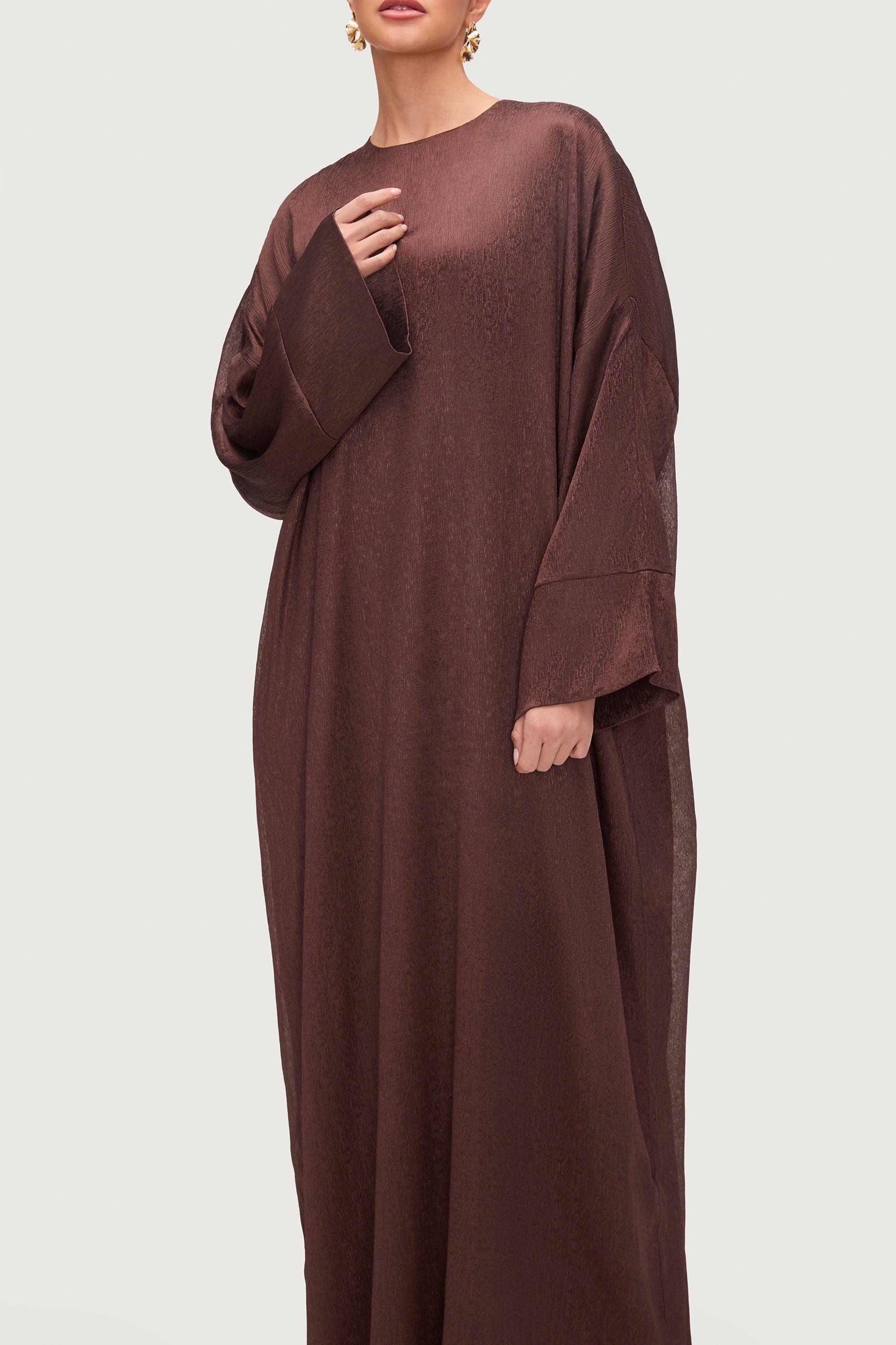 Amani Everyday Abaya - Espresso Abayas Veiled 