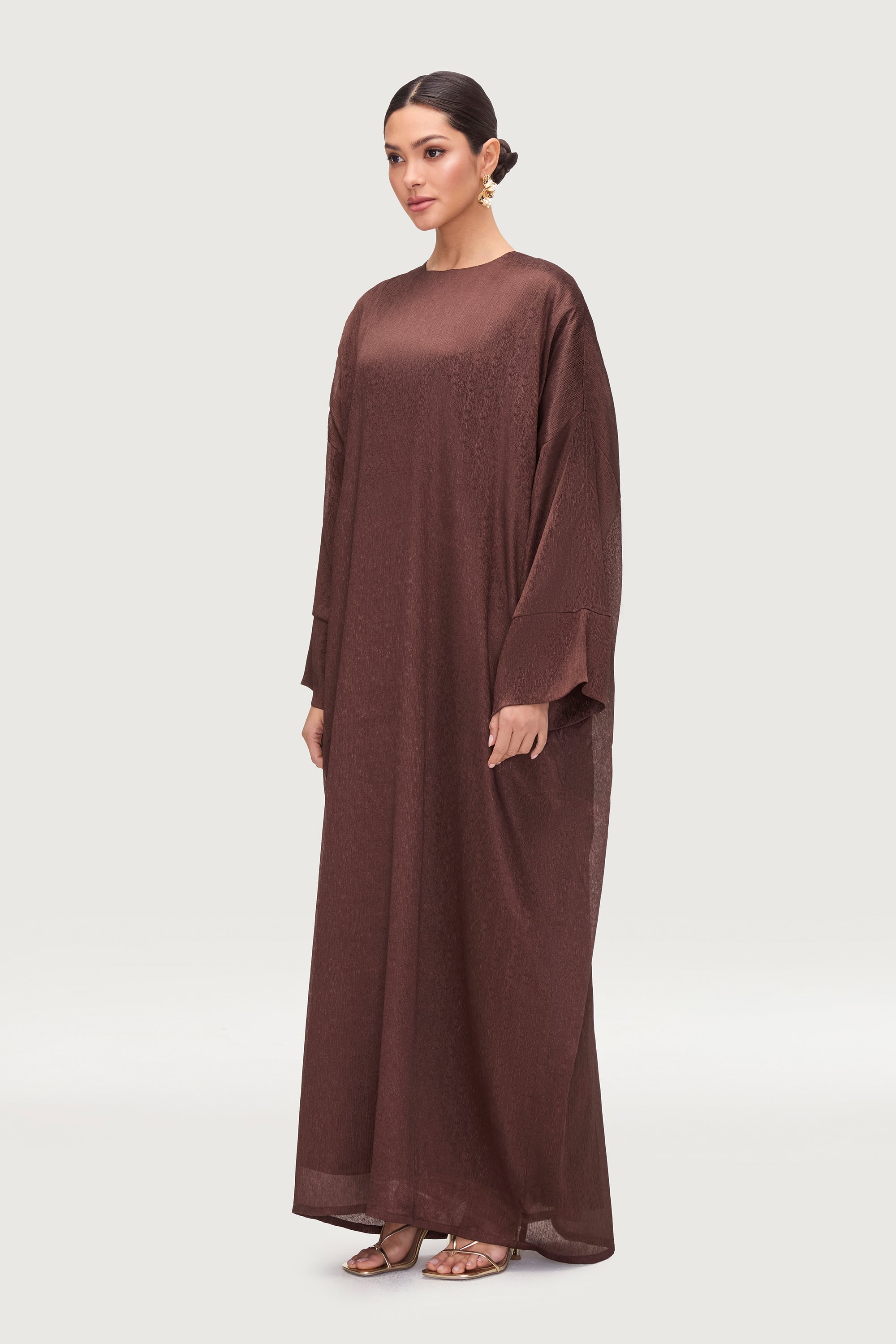 Amani Everyday Abaya - Espresso Abayas Veiled 