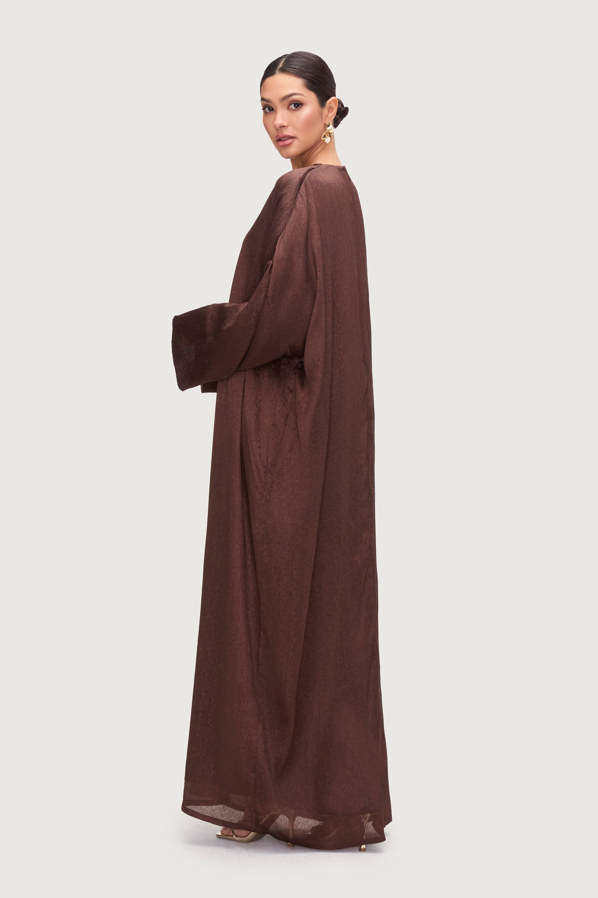 Amani Everyday Abaya - Espresso Abayas Veiled 