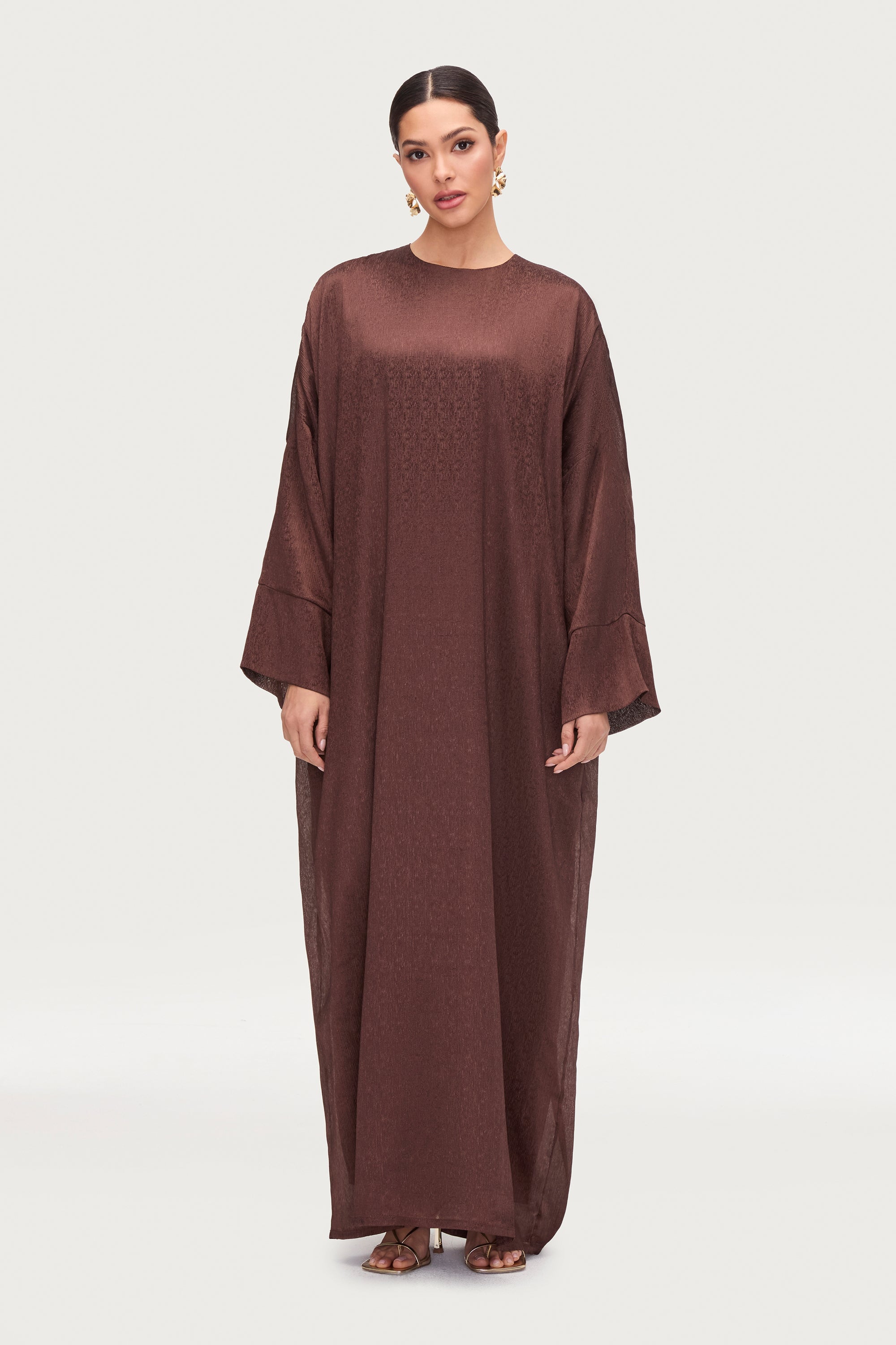 Amani Everyday Abaya - Espresso Abayas Veiled 