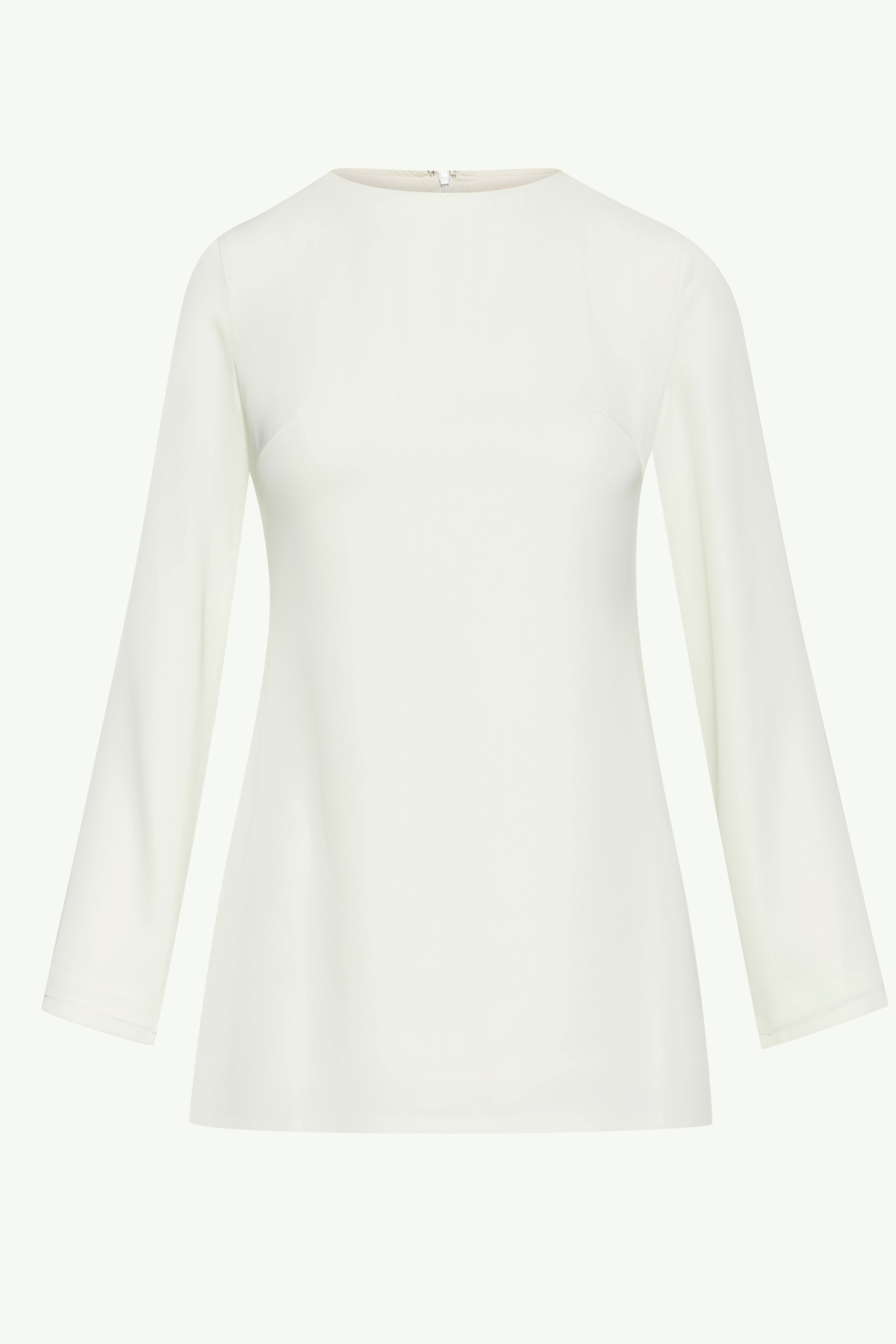 Amela Satin Top - Off White Clothing Veiled 