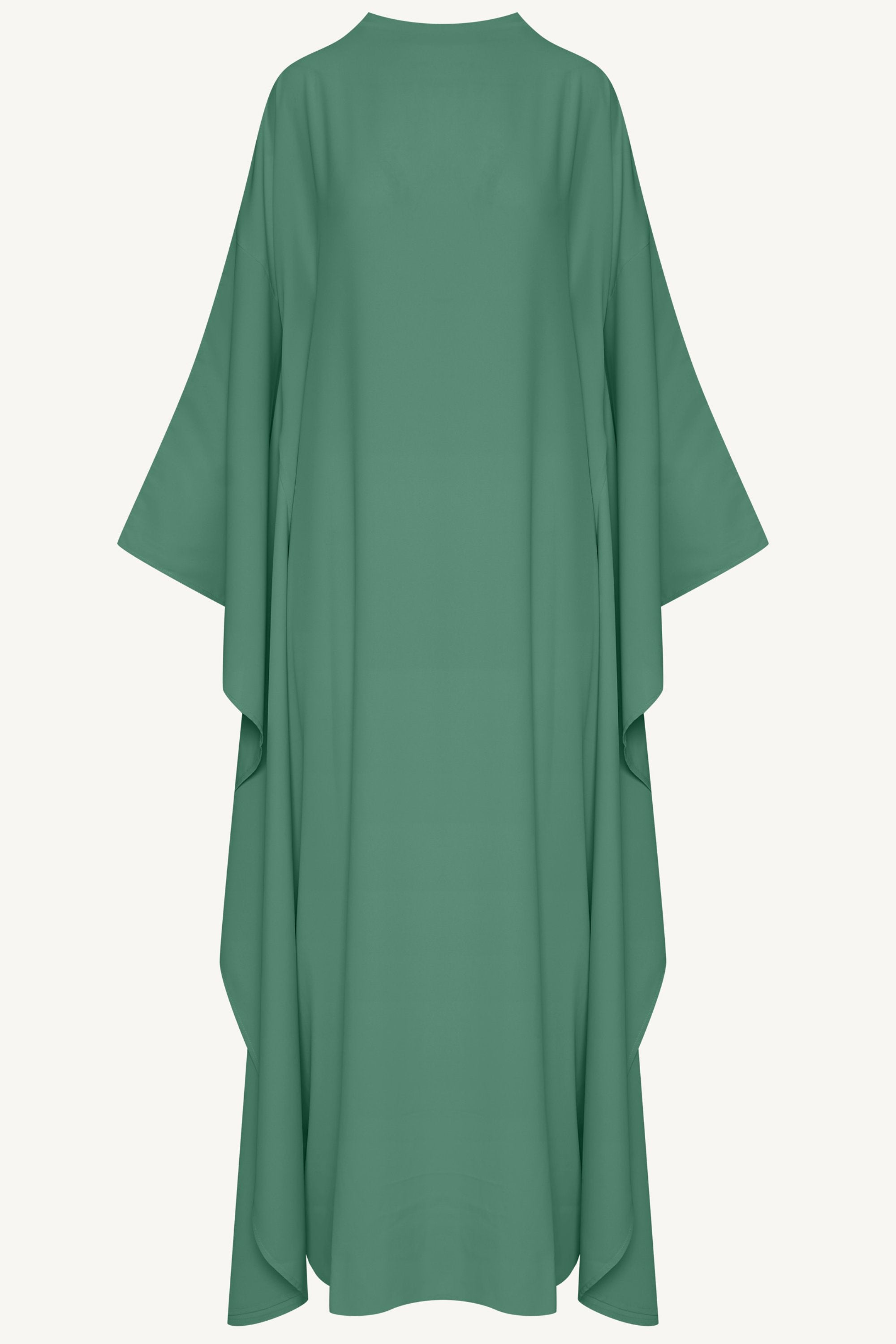 Amira Butterfly Inner Tie Abaya - Sage Abayas Veiled 