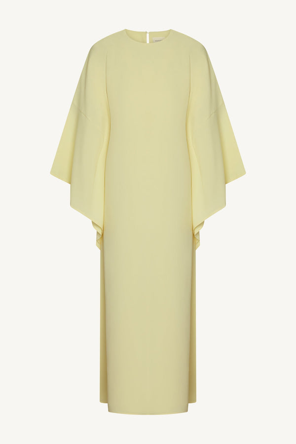 Amira Inner Tie Butterfly Kaftan Dress (Girls) - Limon Abayas Veiled 