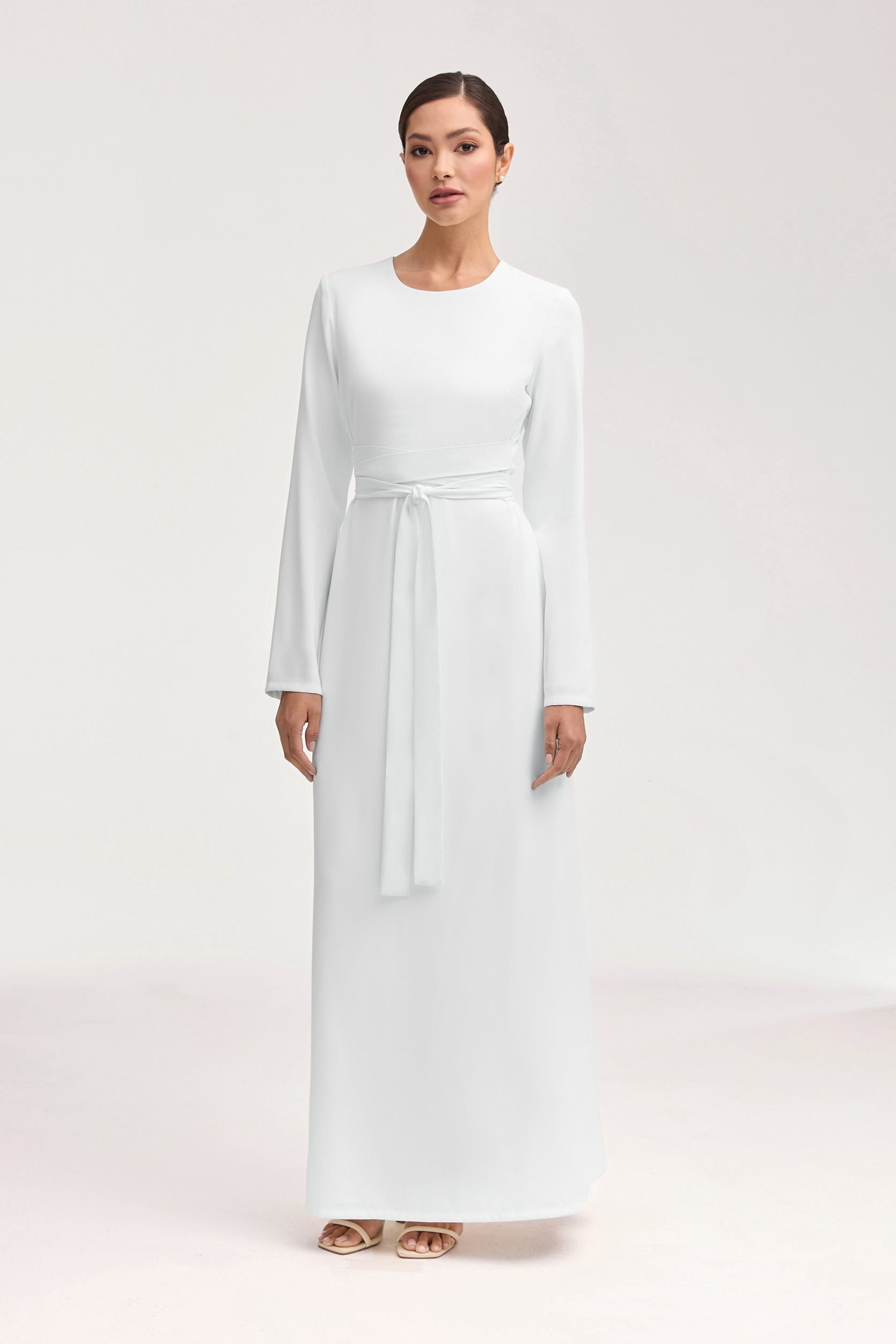 White Abaya, shops Abaya For Woman, Maxi Dress Abaya Eid