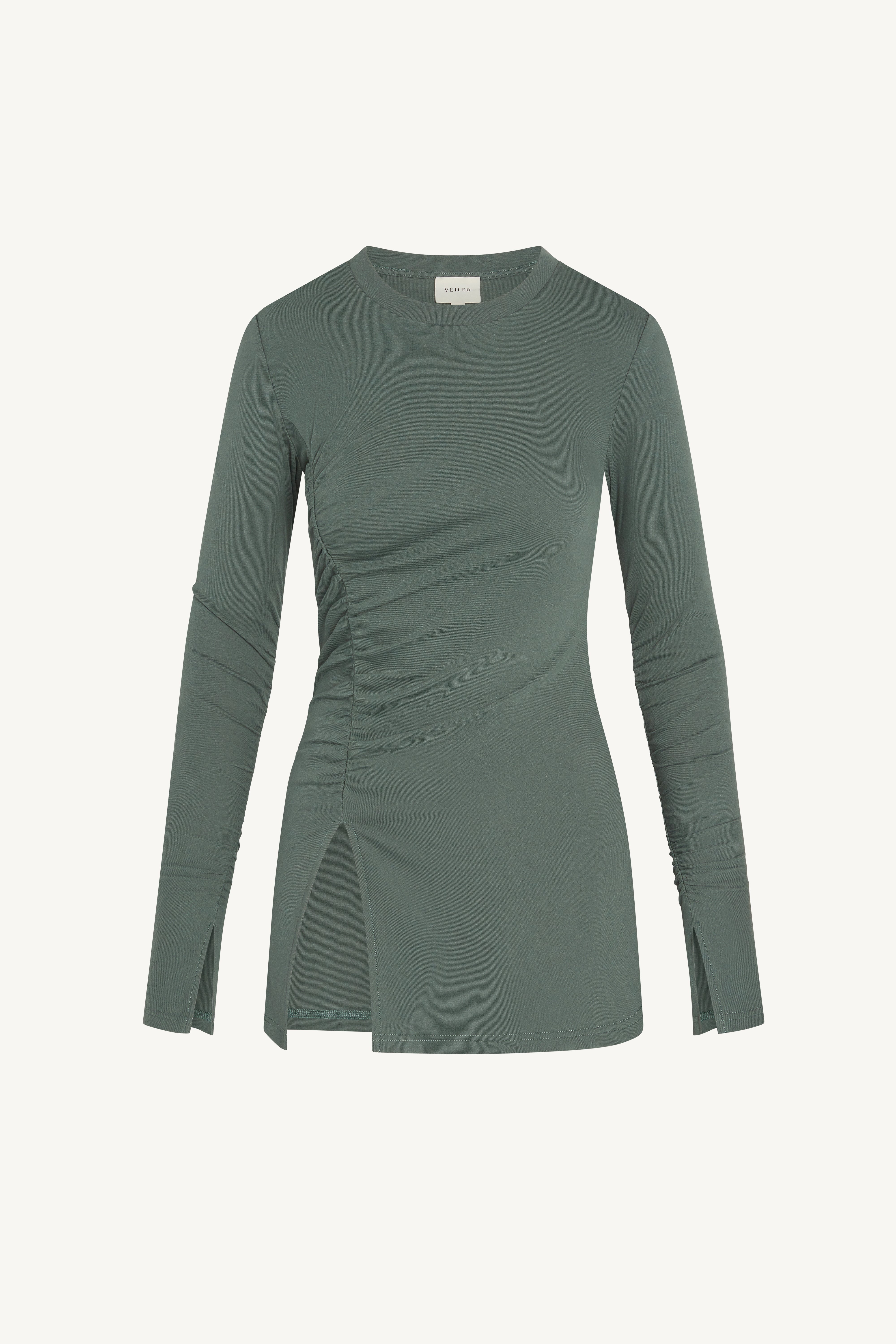 Asymmetric Side Slit Top - Sea Cloud Abayas Veiled 