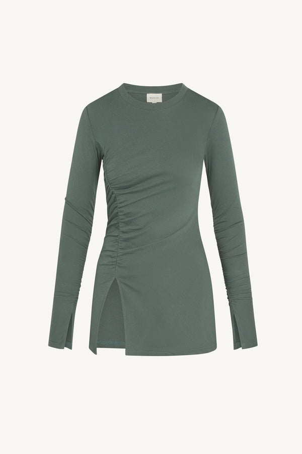 Asymmetric Side Slit Top - Sea Cloud Abayas Veiled 