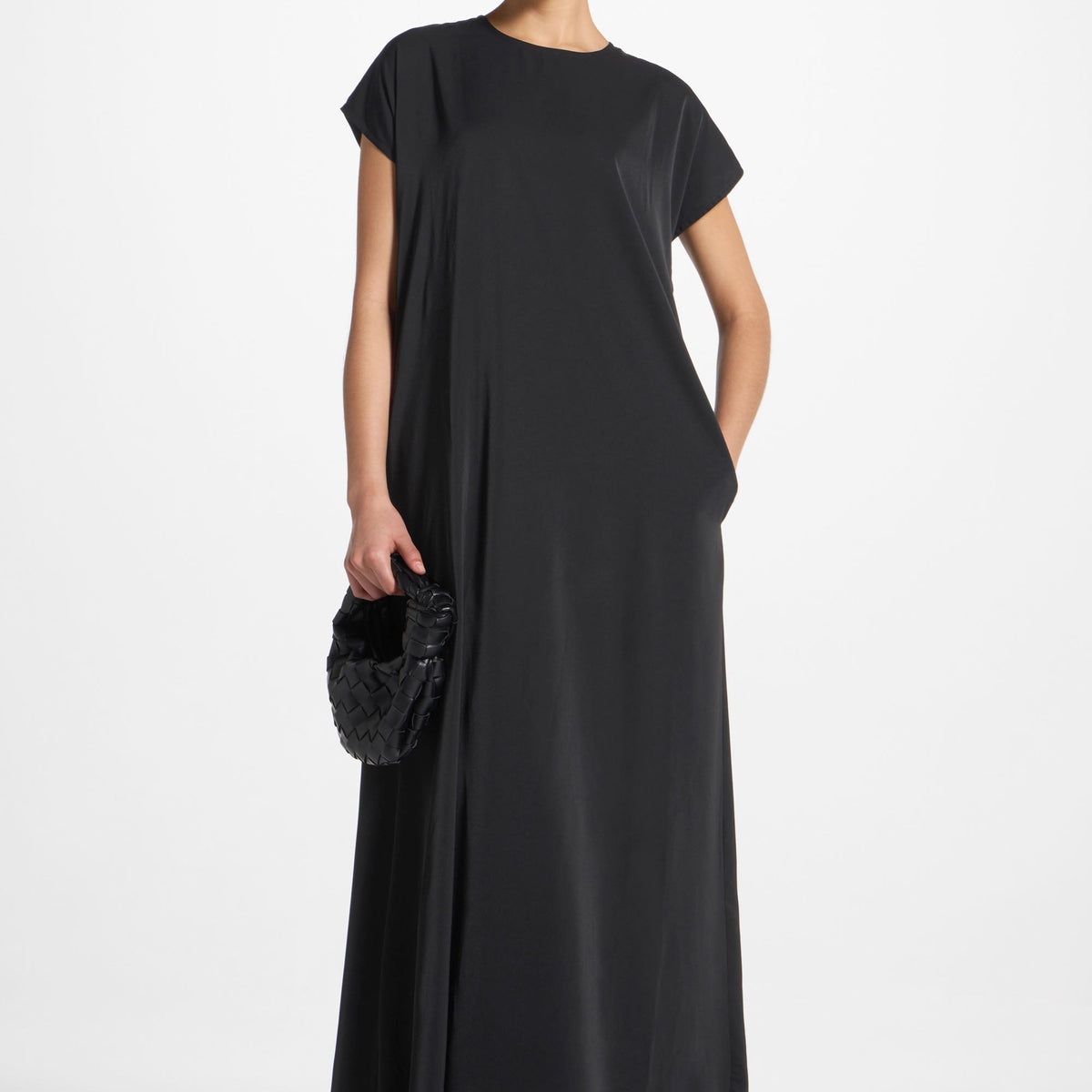 Baby Sleeve Inner Maxi Dress