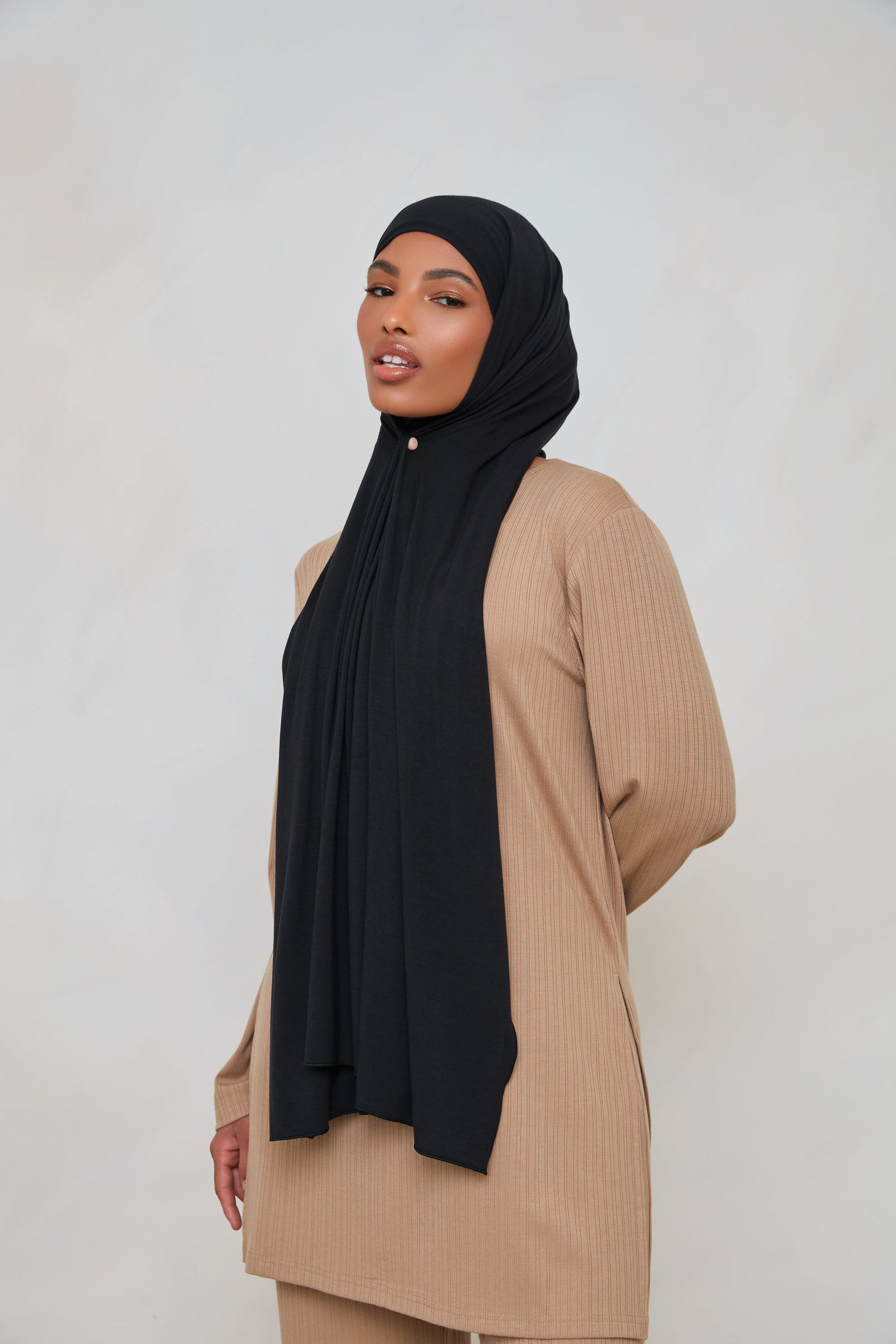 BJH018 Bamboo Jersey Hijab