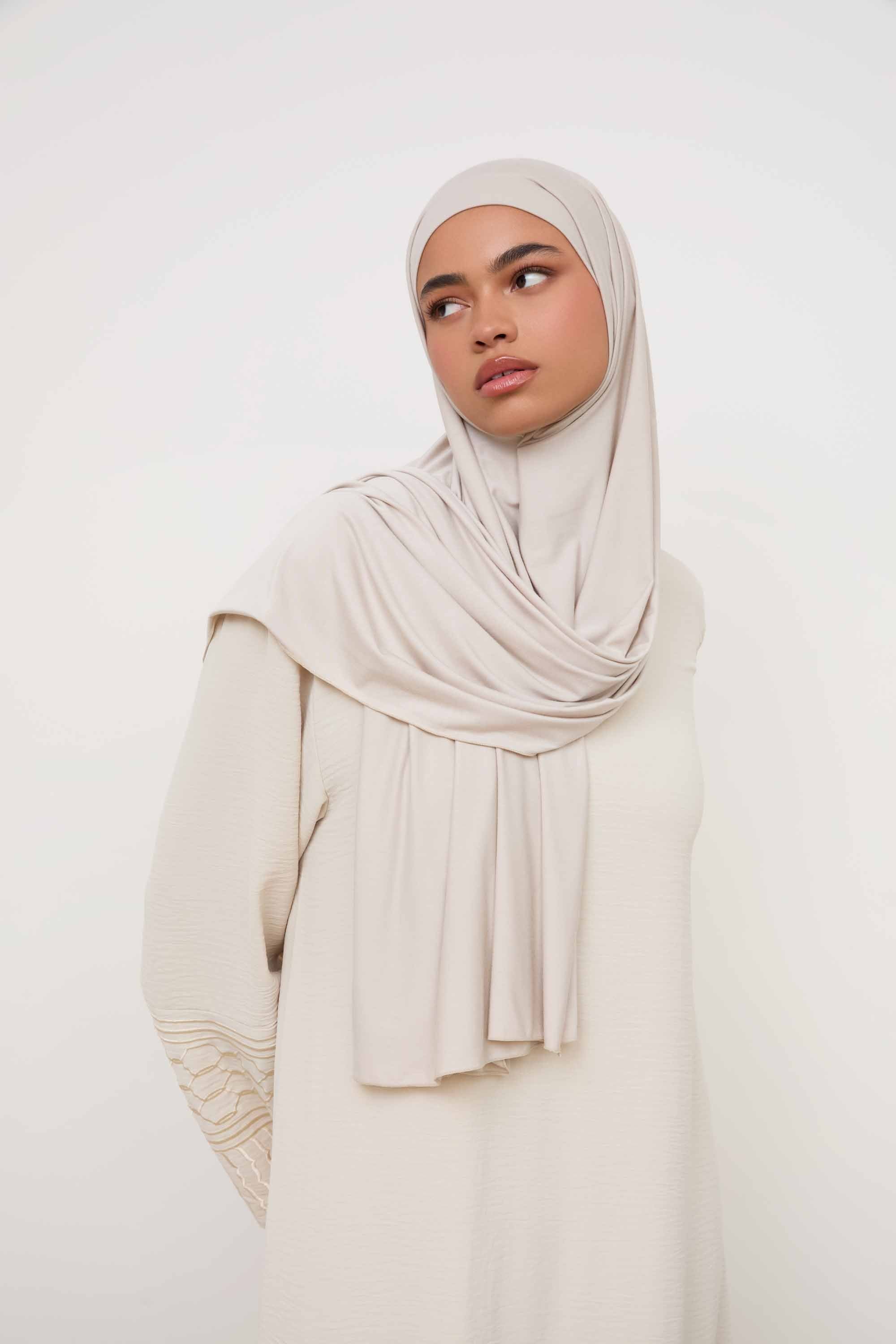 Bamboo Jersey Hijab - Cloud Hijabs Veiled 