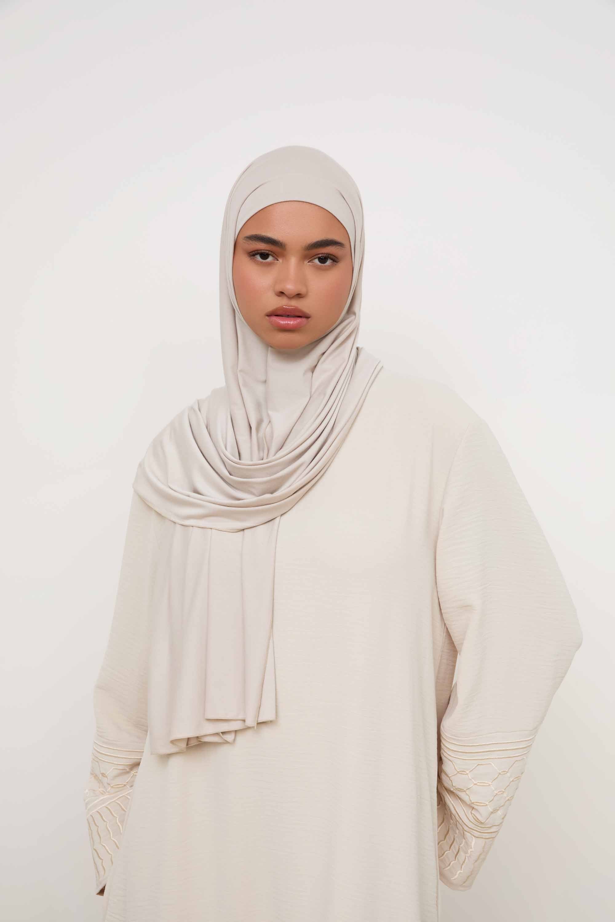 Bamboo Jersey Hijab - Cloud Hijabs Veiled 