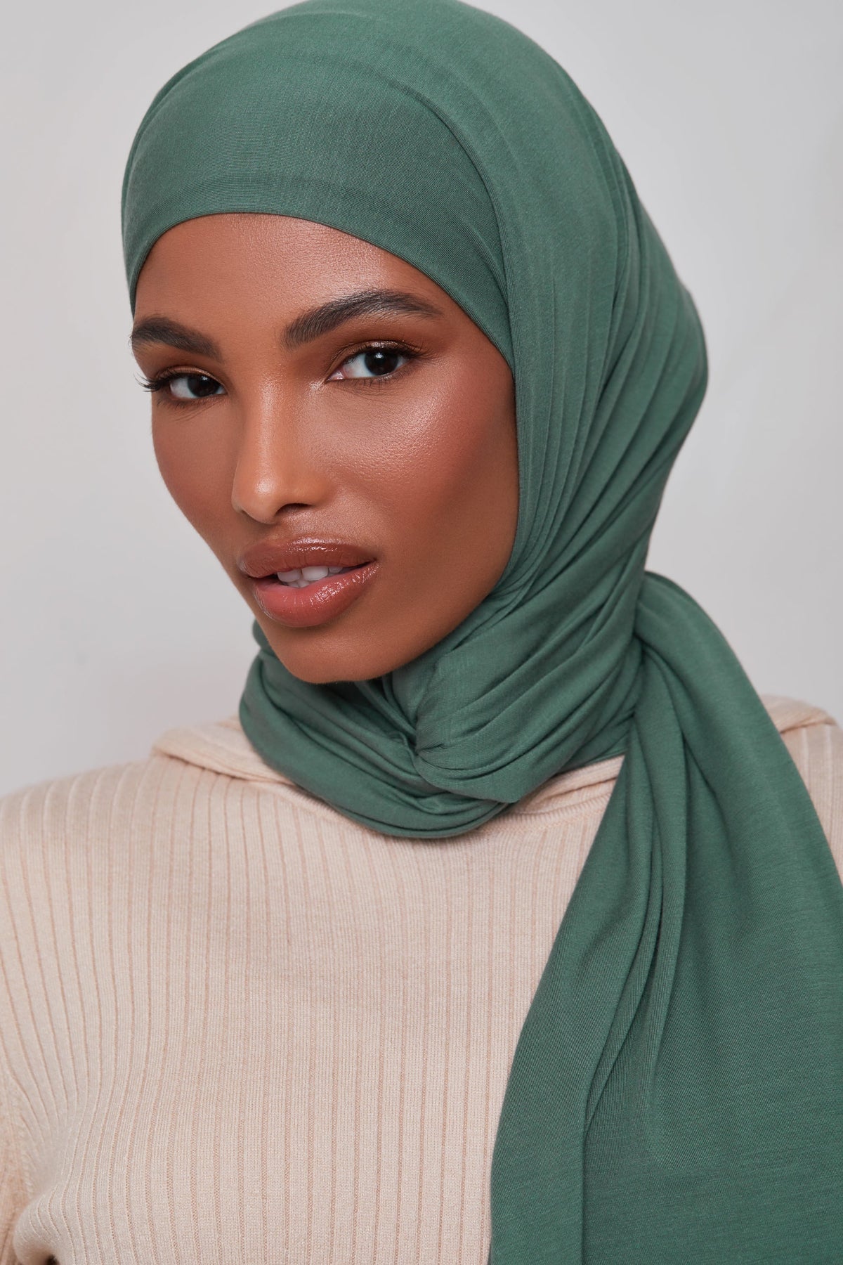 BJH006 Bamboo Jersey Hijab main image 1