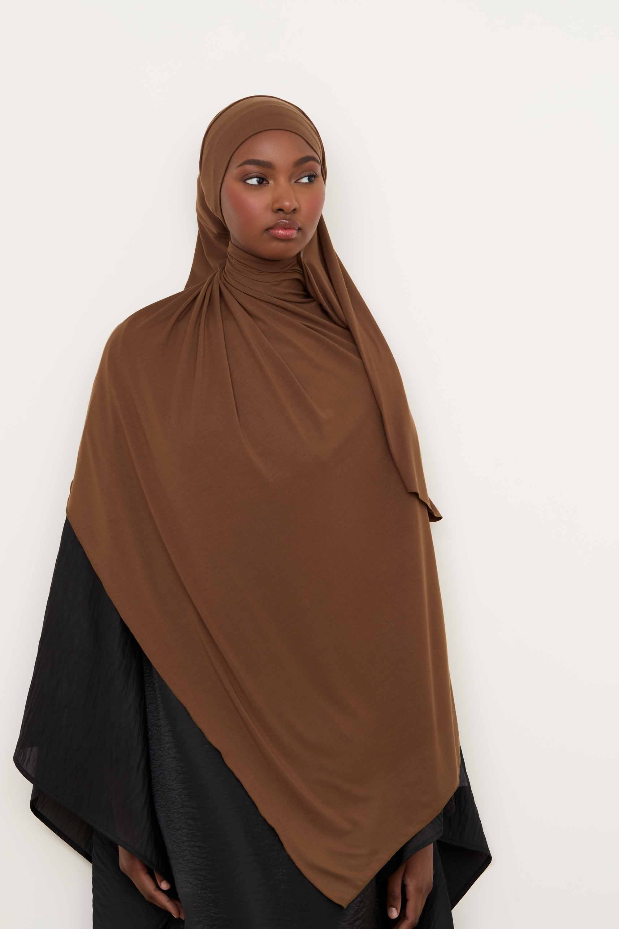 Bamboo Jersey Hijab - Desert Palm Hijabs Veiled 