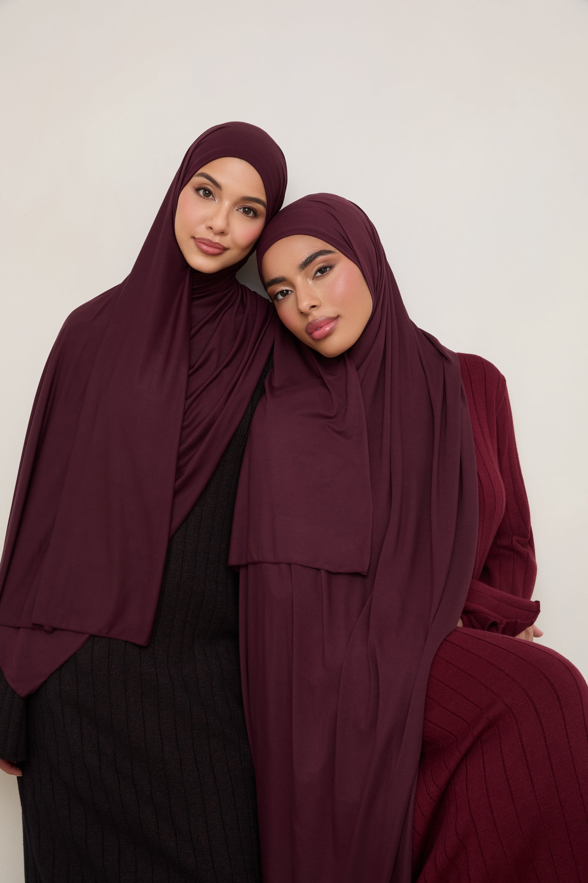 Bamboo Jersey Hijab - Fudge Hijabs Veiled 