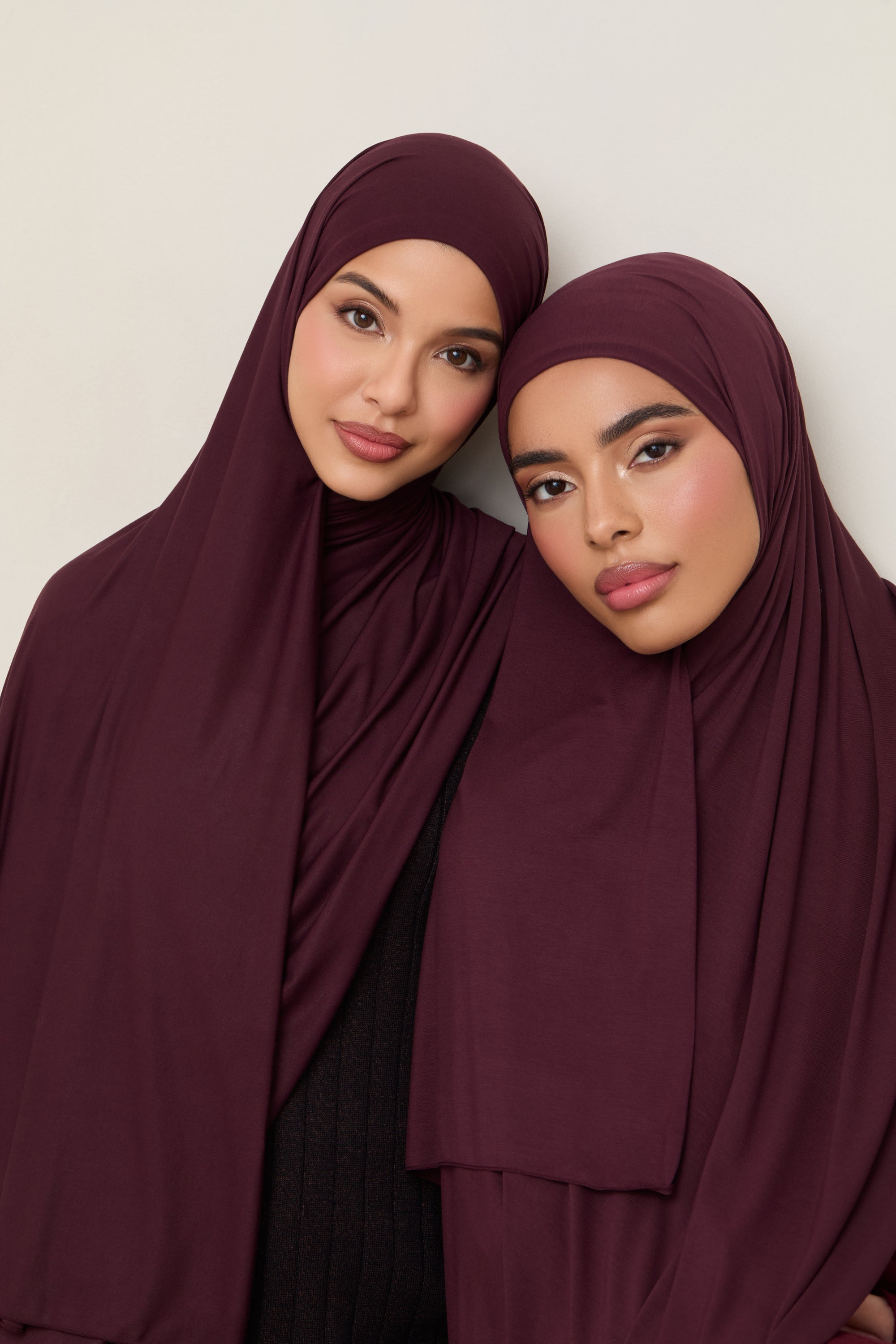 Bamboo Jersey Hijab - Fudge Hijabs Veiled 