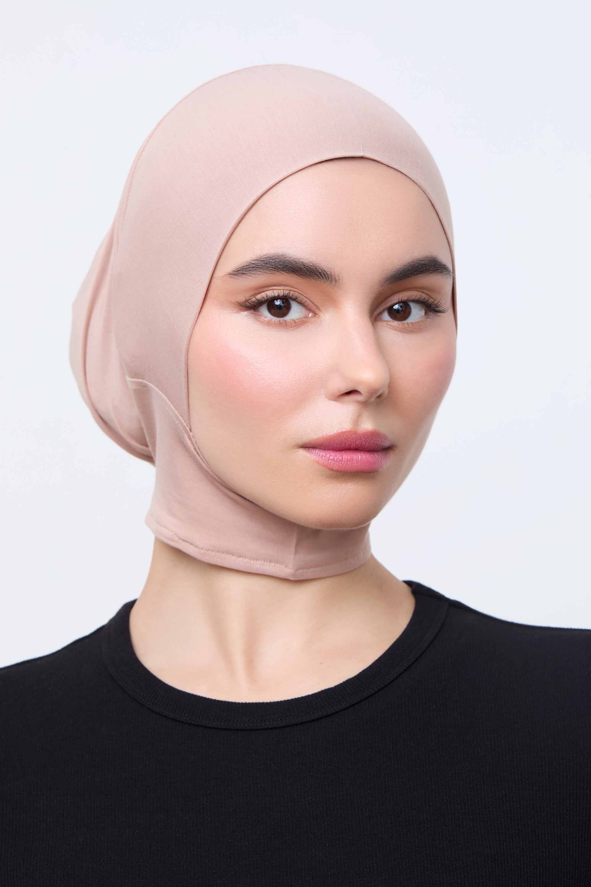 Bamboo Jersey Mini Full Coverage Undercap - Natural Accessories Veiled 