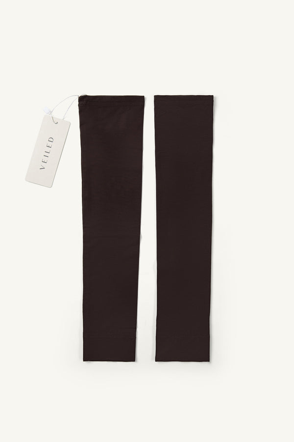 Bamboo Jersey Sleeves - Coffee Accessories Veiled 