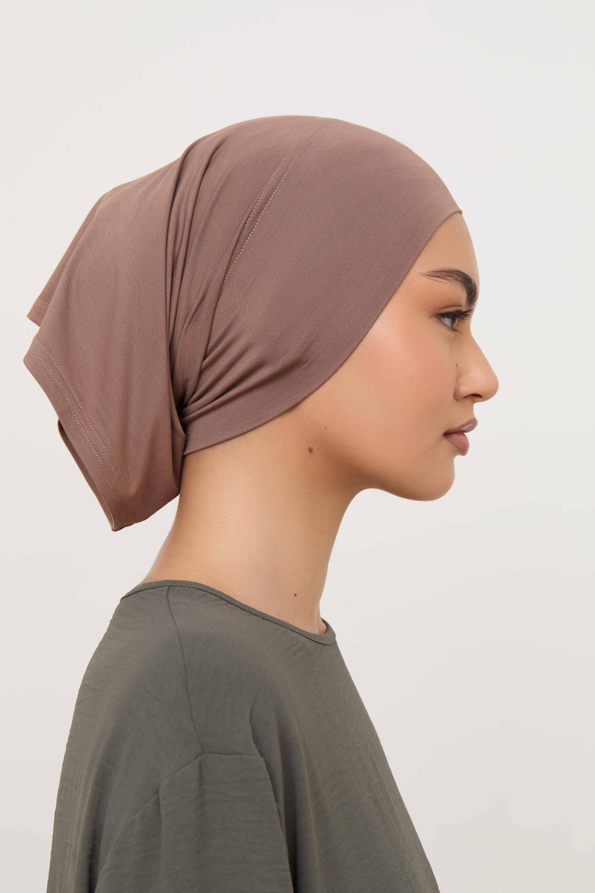 Bamboo Jersey Undercap - Almond Butter Accessories Veiled 