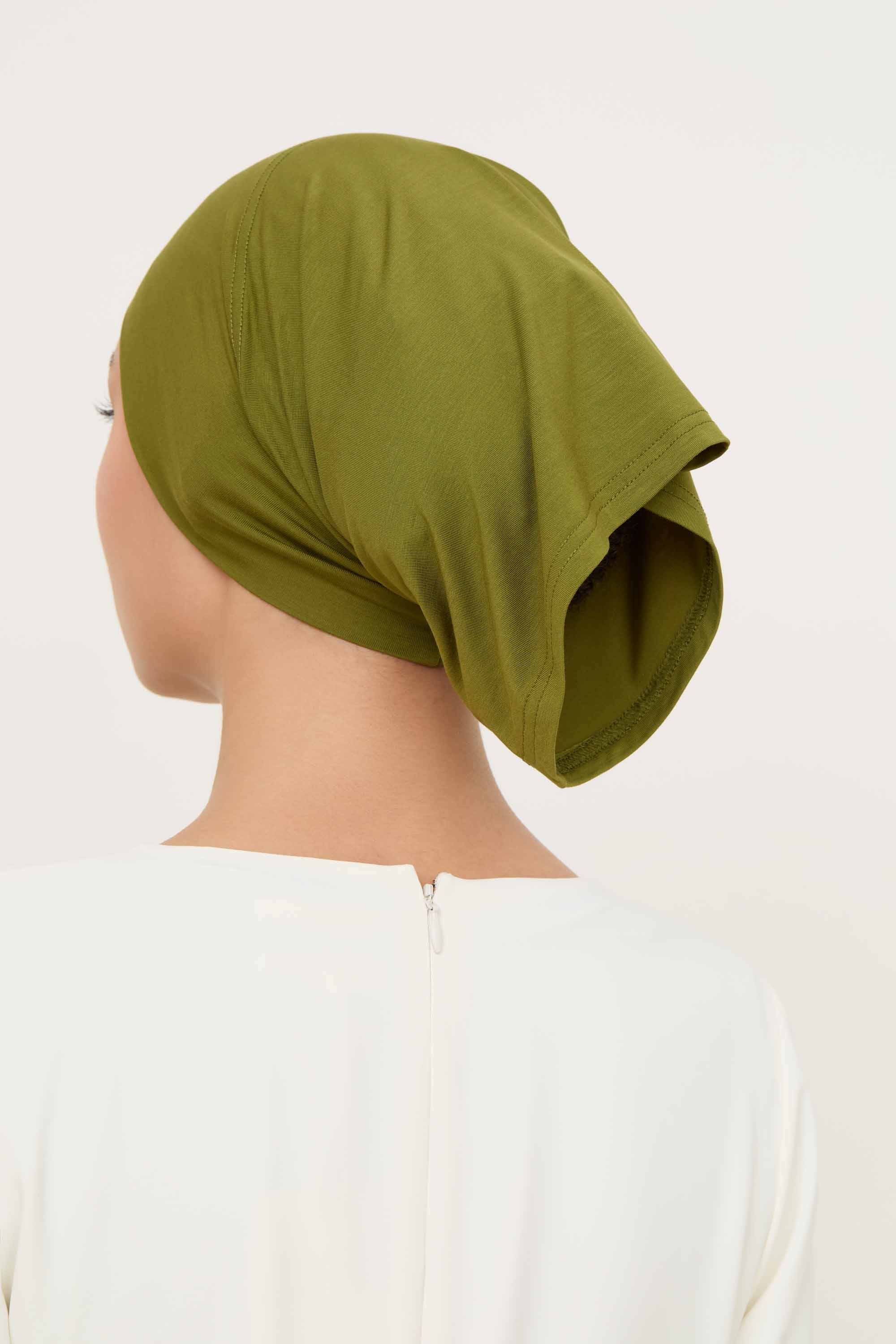 Bamboo Jersey Undercap - Avocado Accessories Veiled 