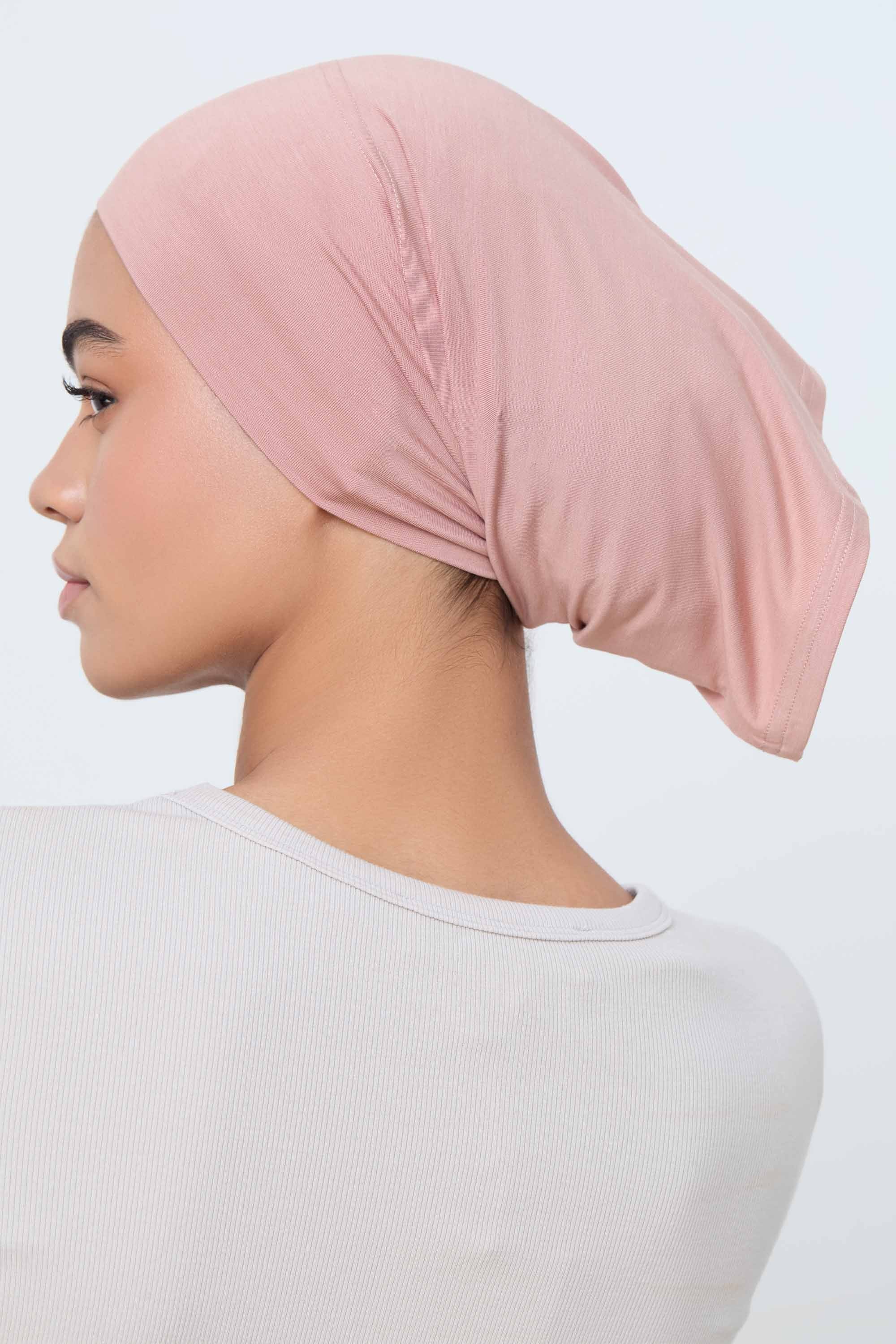 Bamboo Jersey Undercap - Blush Accessories Veiled 