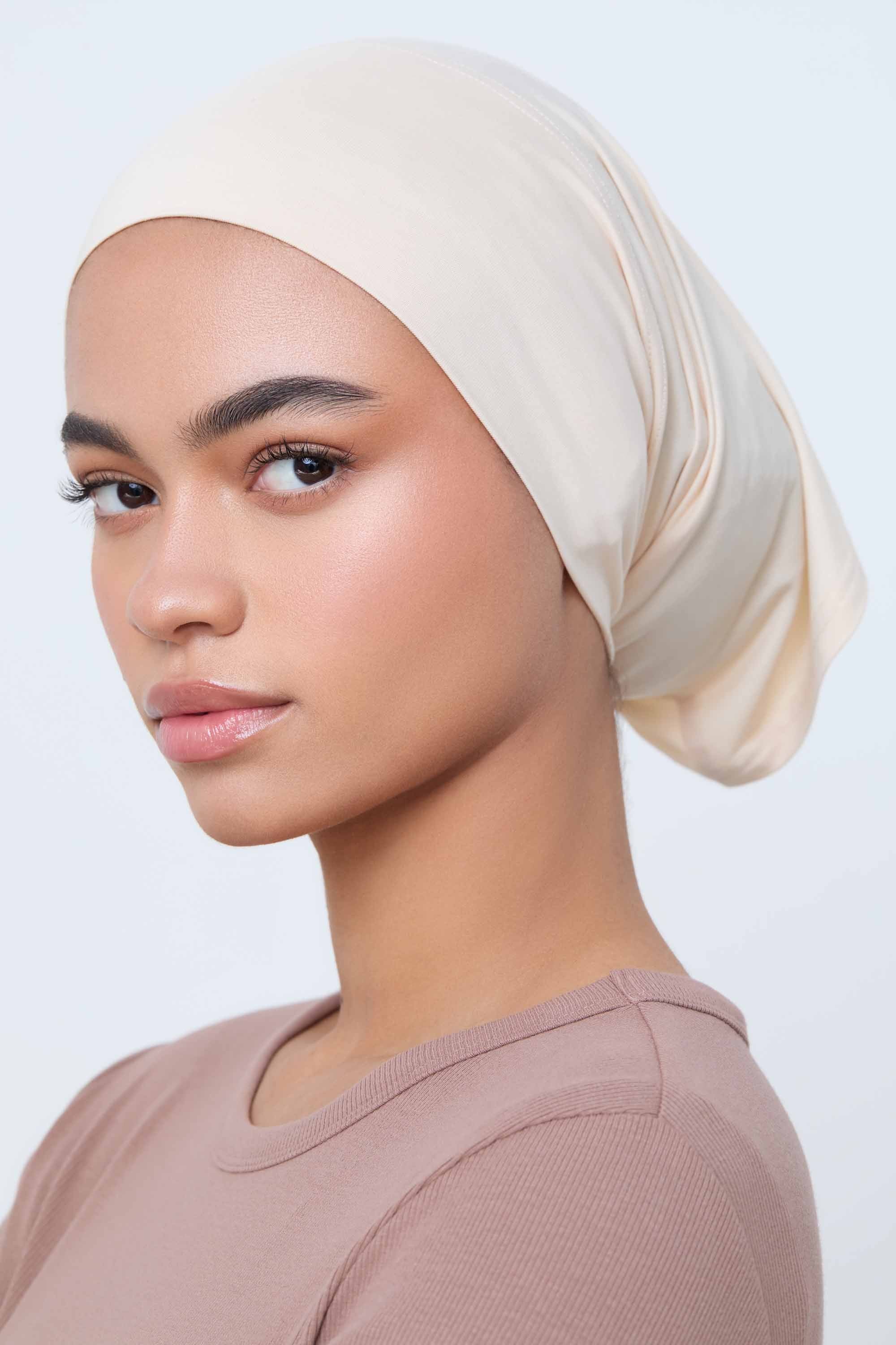 Bamboo Jersey Undercap - Buttercream Accessories Veiled 