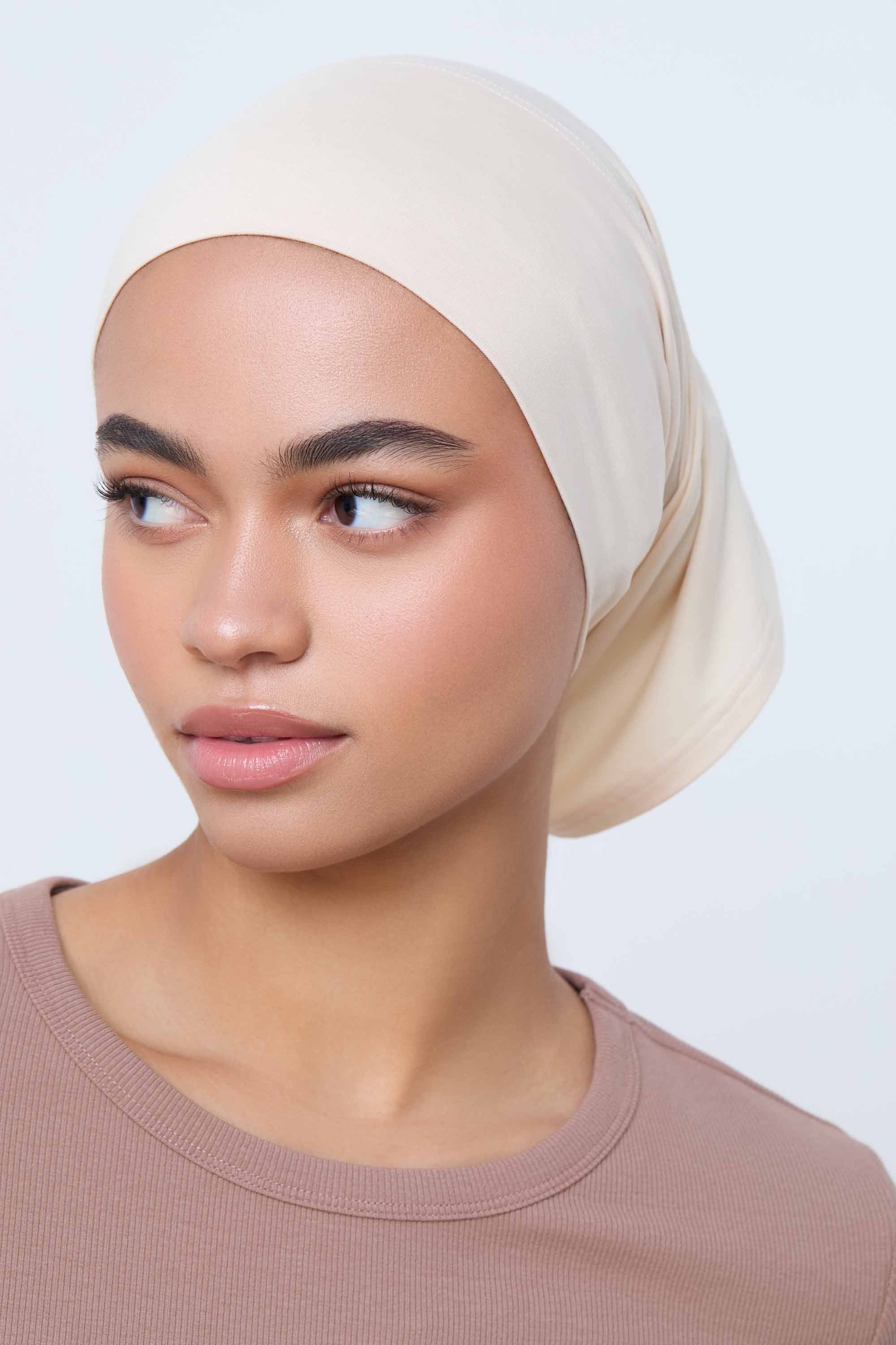 Bamboo Jersey Undercap - Buttercream Accessories Veiled 