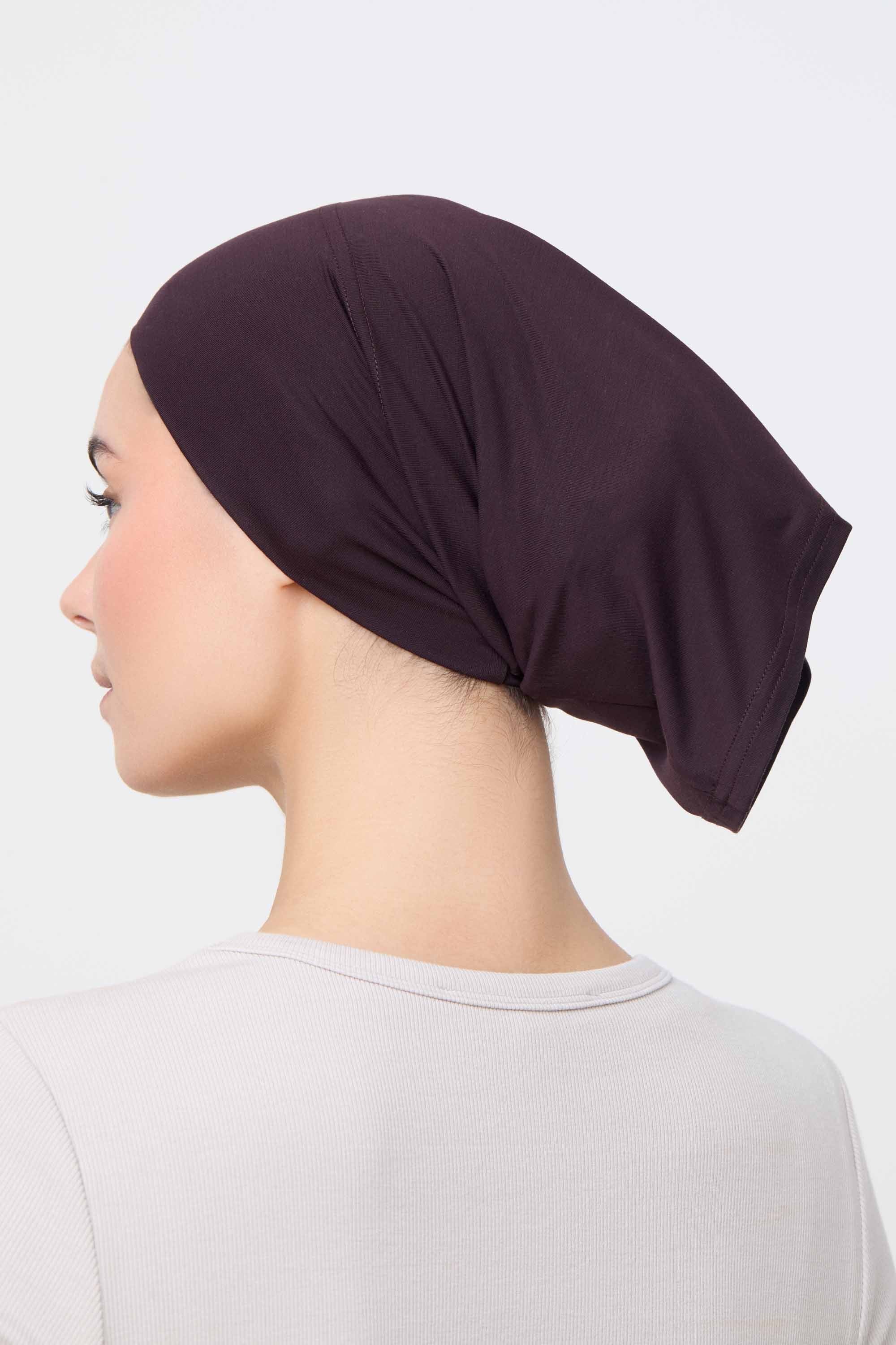 Bamboo Jersey Undercap - Chocolate Plum Accessories Veiled 