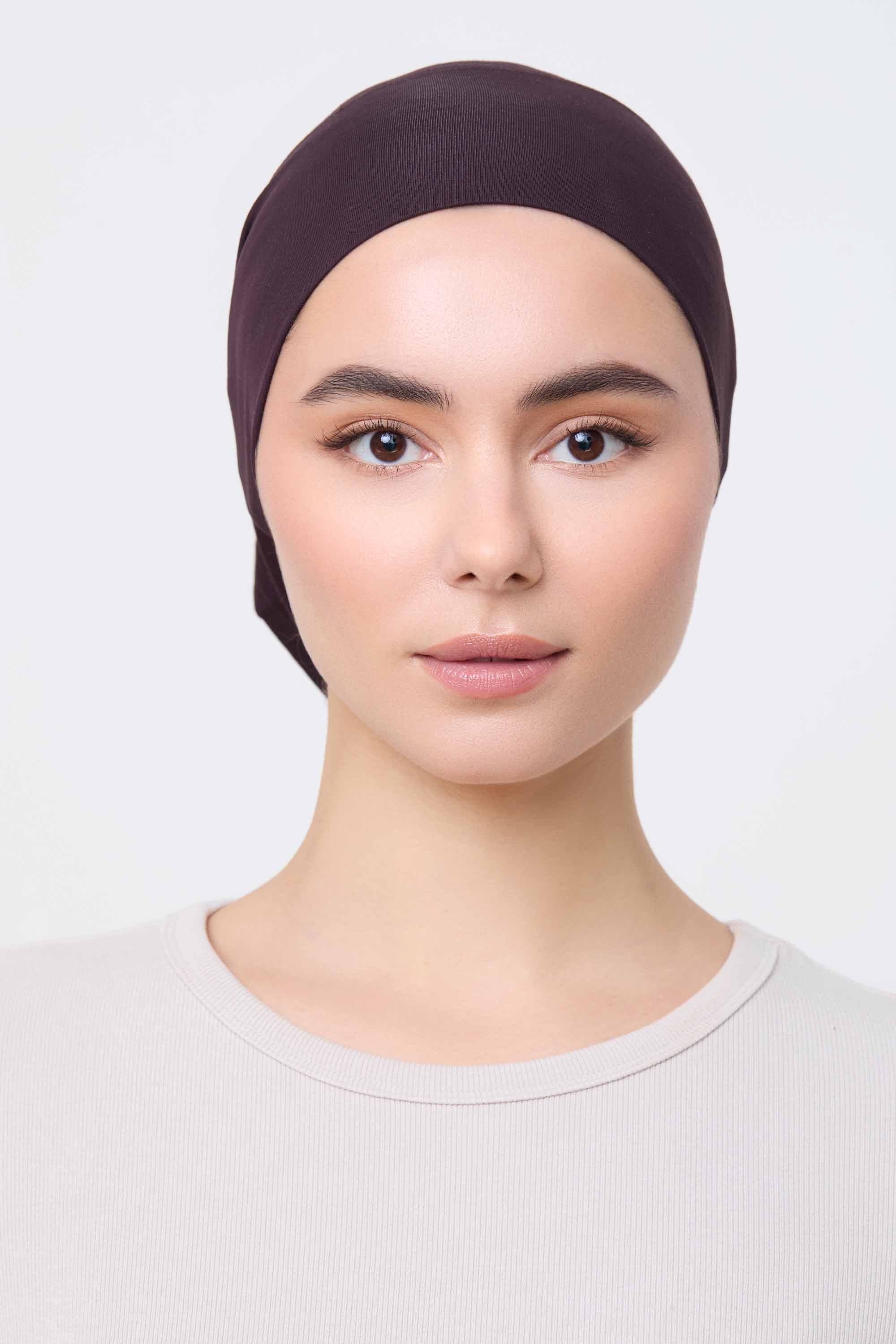 Bamboo Jersey Undercap - Chocolate Plum Accessories Veiled 