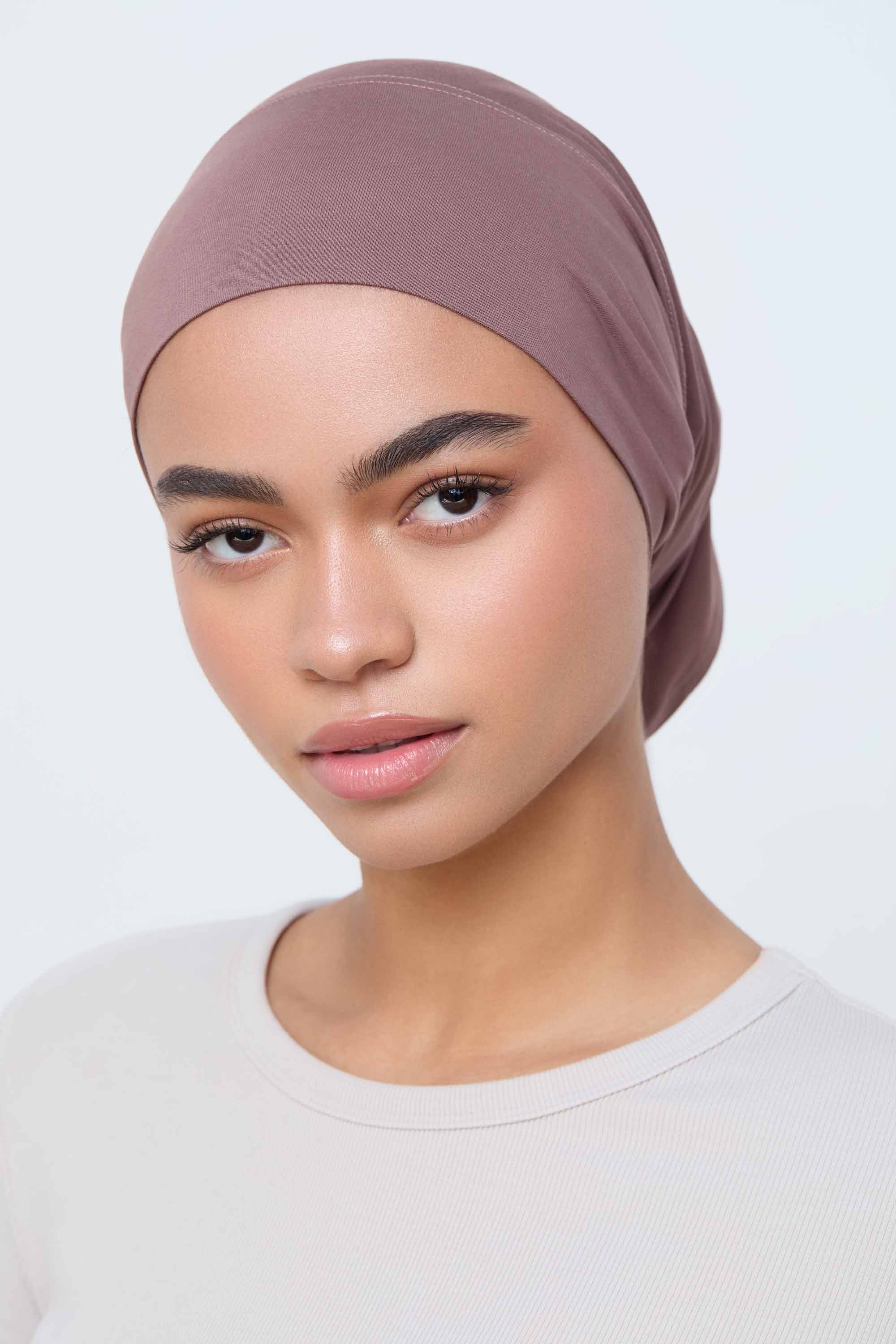 Bamboo Jersey Undercap - Dark Mauve Accessories Veiled 