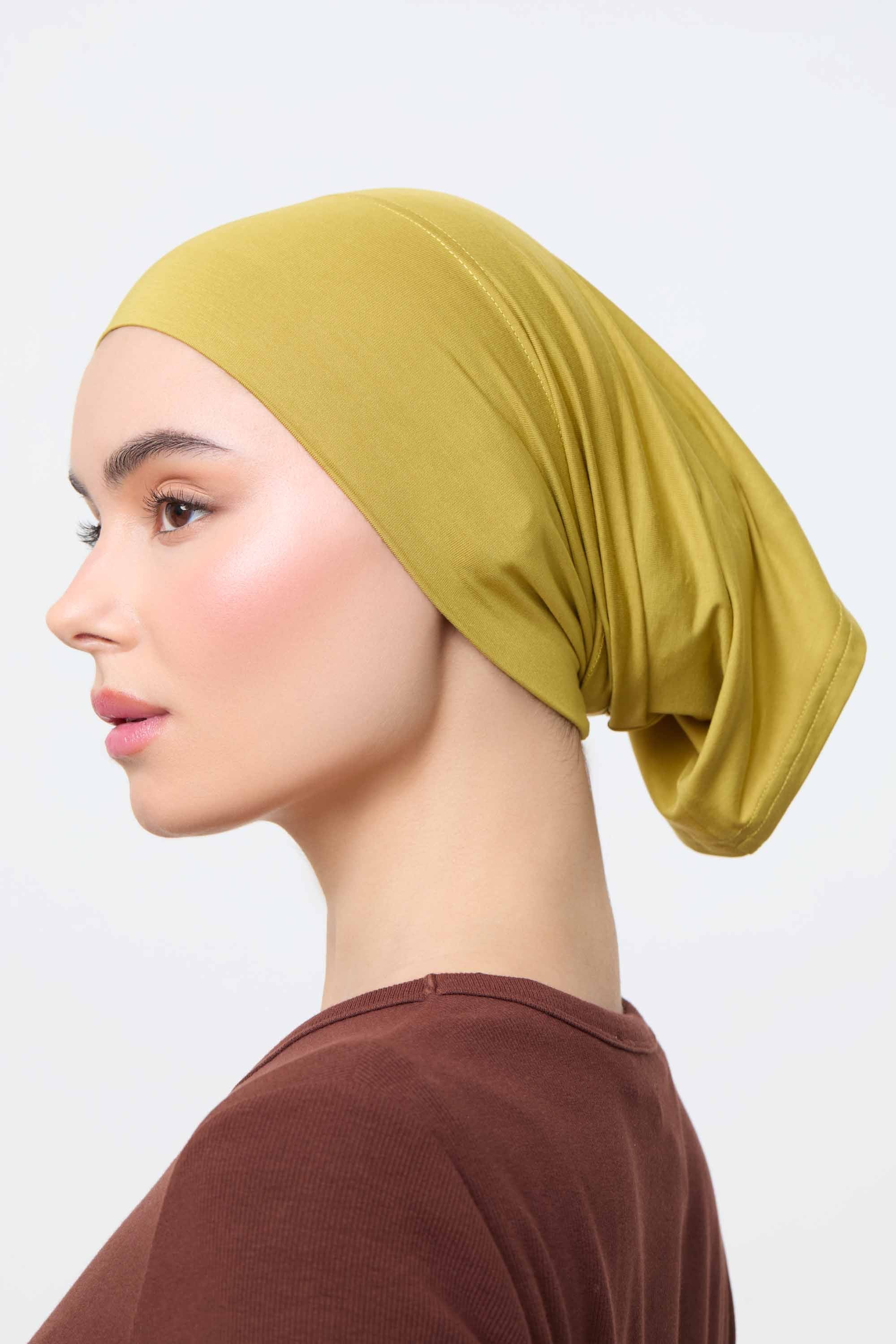 Bamboo Jersey Undercap - Pear Accessories Veiled 