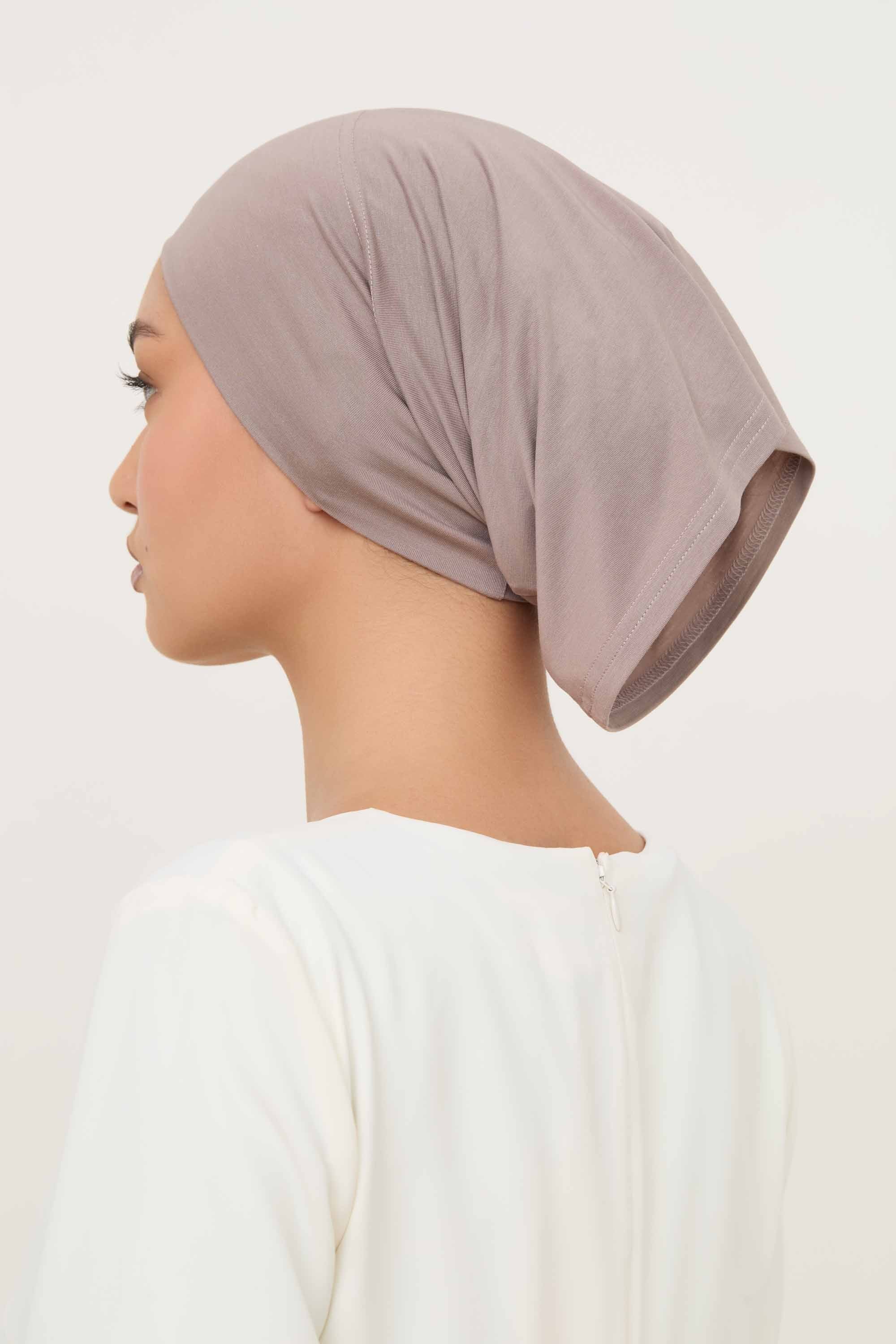 Bamboo Jersey Undercap - Pebble Accessories Veiled 