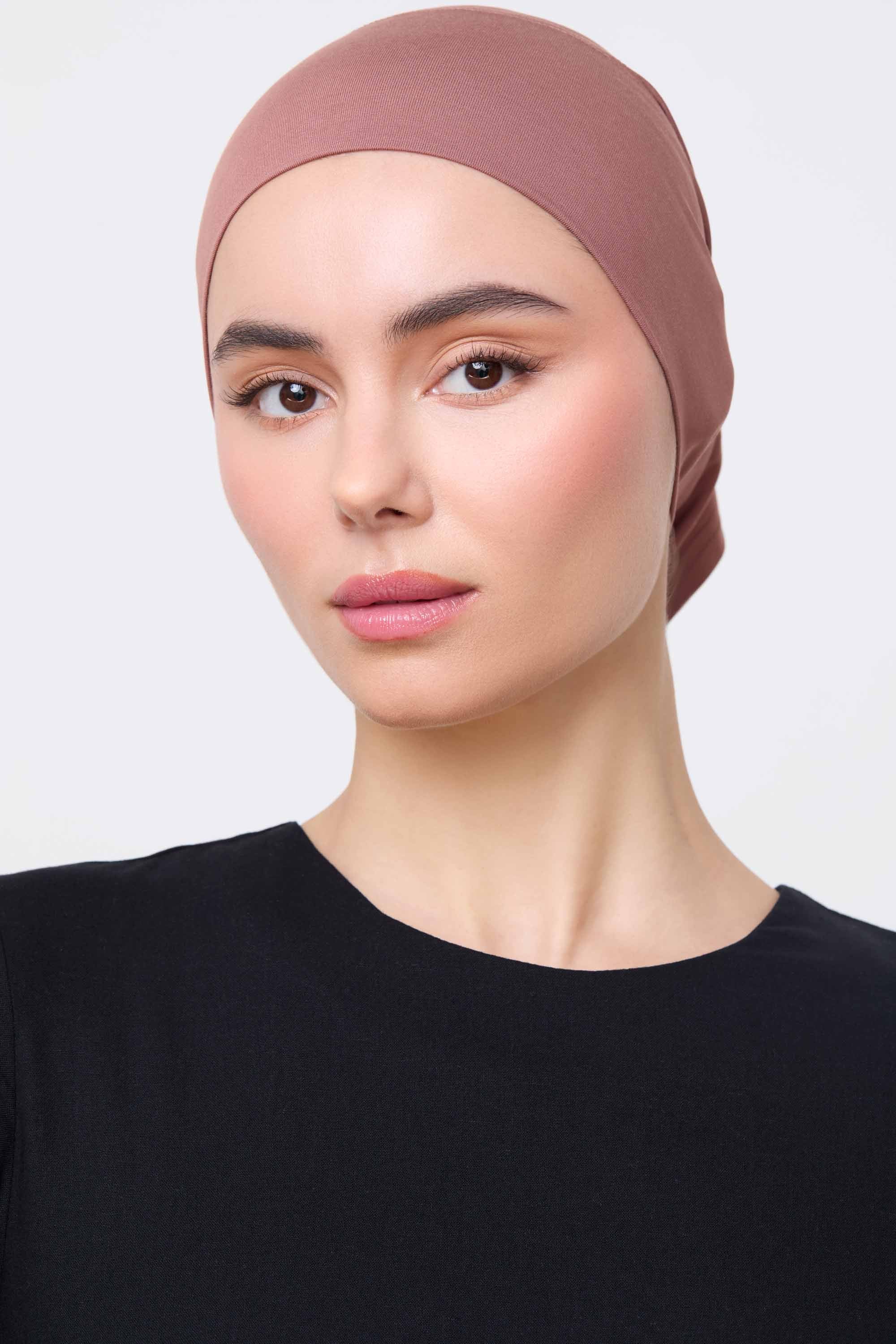 Bamboo Jersey Undercap - Pecan Accessories Veiled 