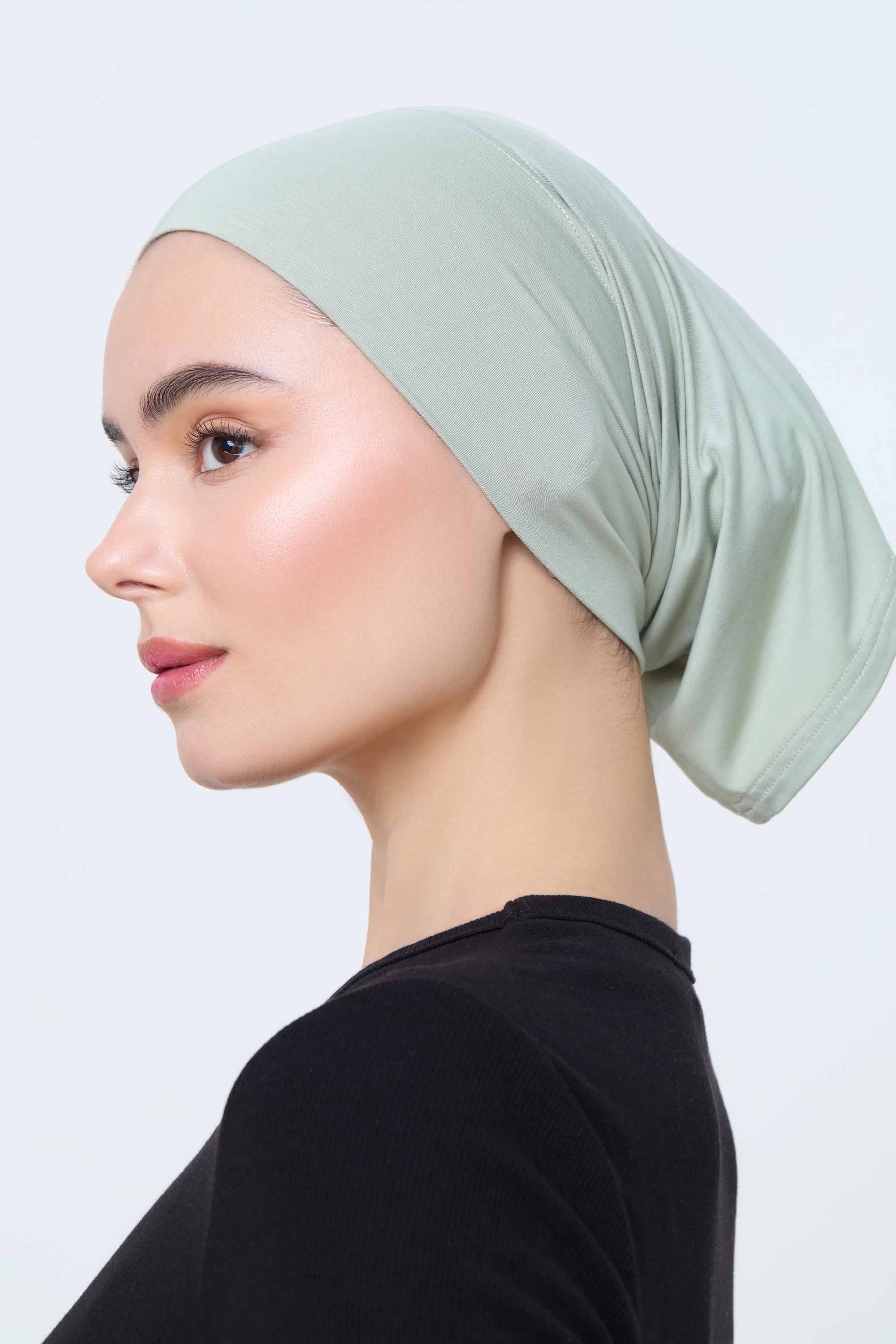 Bamboo Jersey Undercap - Pistachio Accessories Veiled 