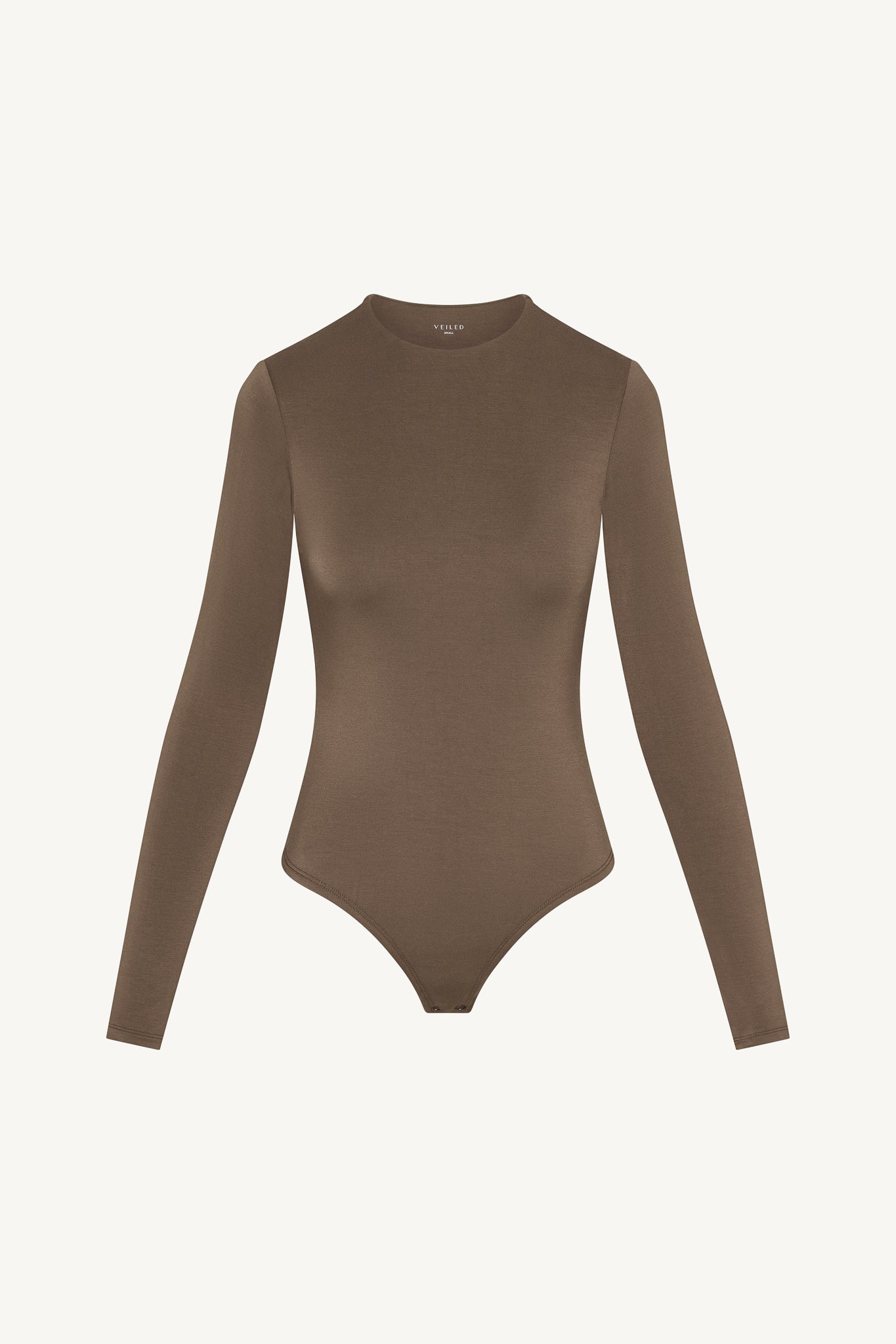 Bamboo Long Sleeve Bodysuit - Coffee Abayas Veiled 