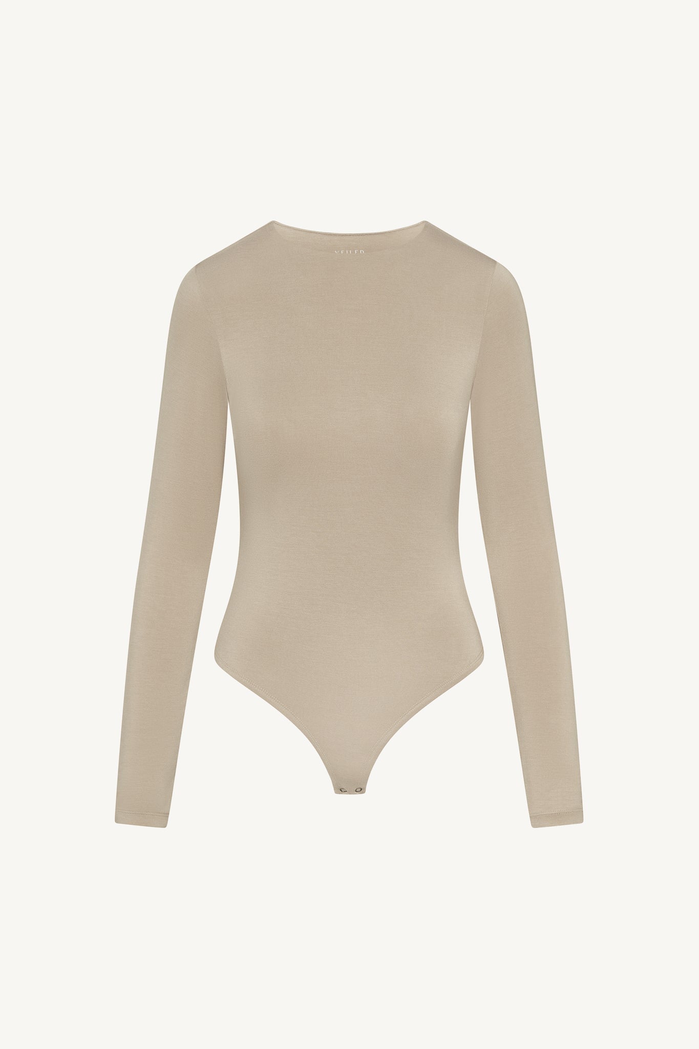 Bamboo Long Sleeve Bodysuit - Natural Abayas Veiled 