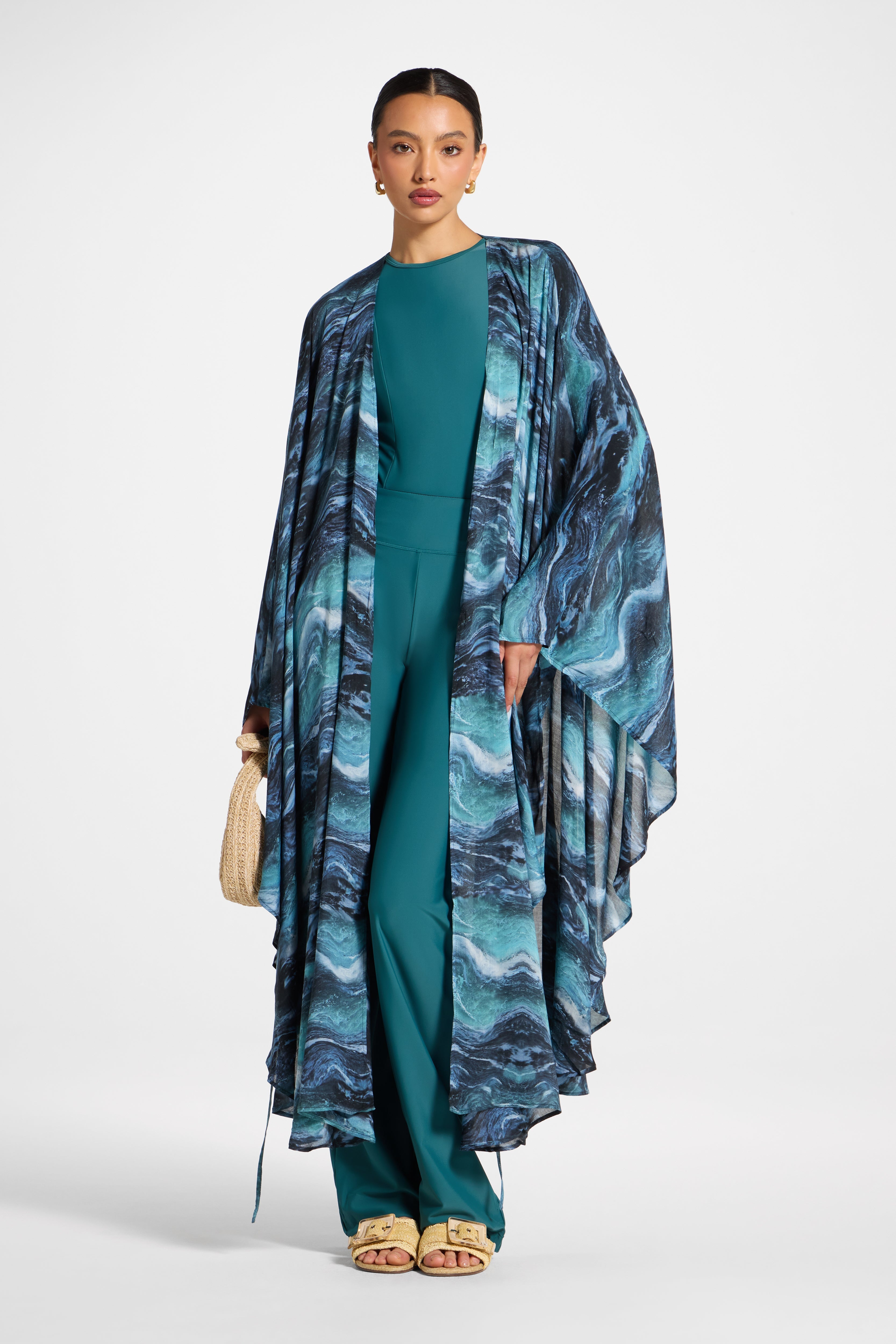 Cardigan Cover Up - Ocean Ripple Swim Veiled 