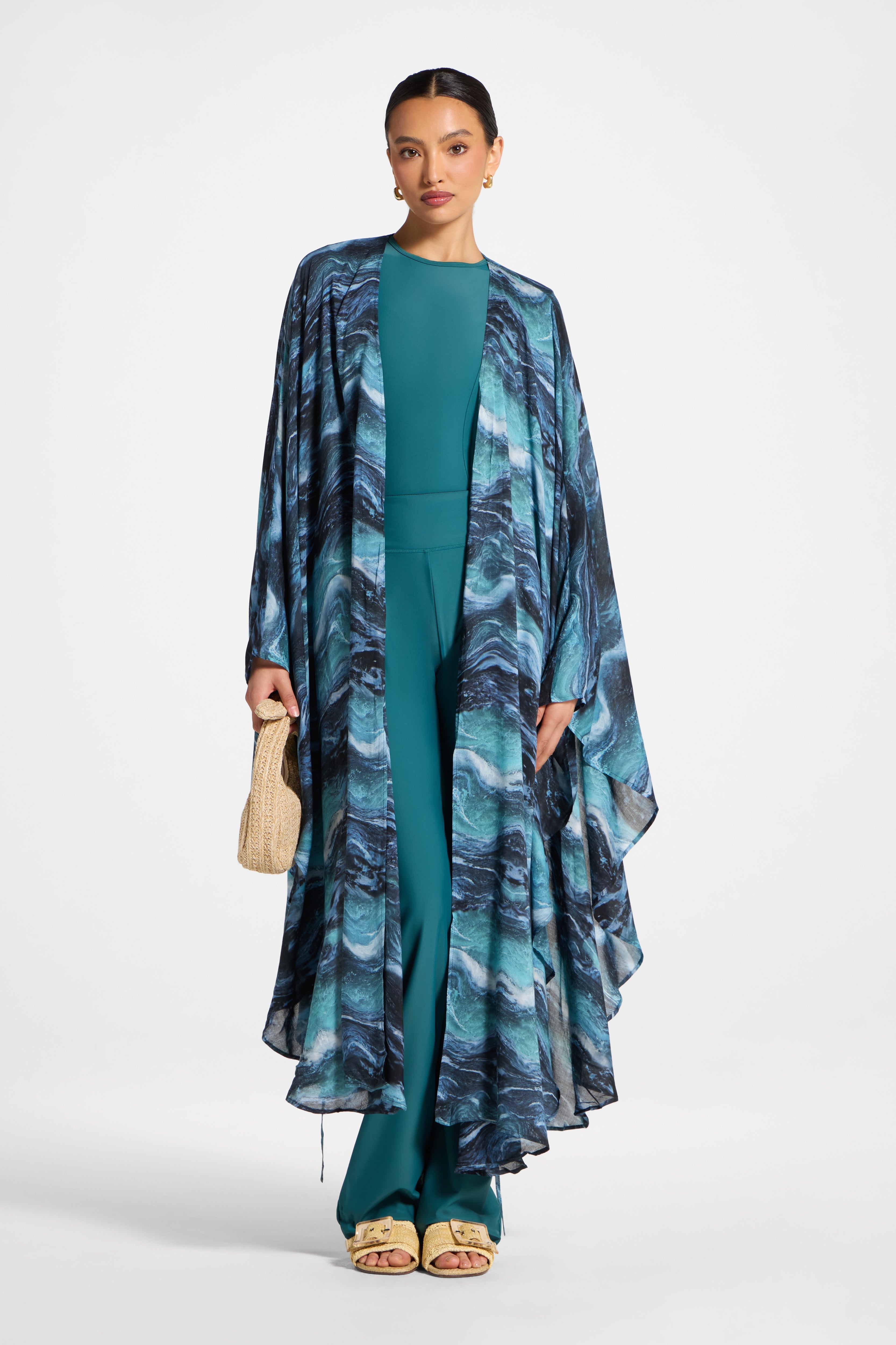 Cardigan Cover Up - Ocean Ripple Swim Veiled 