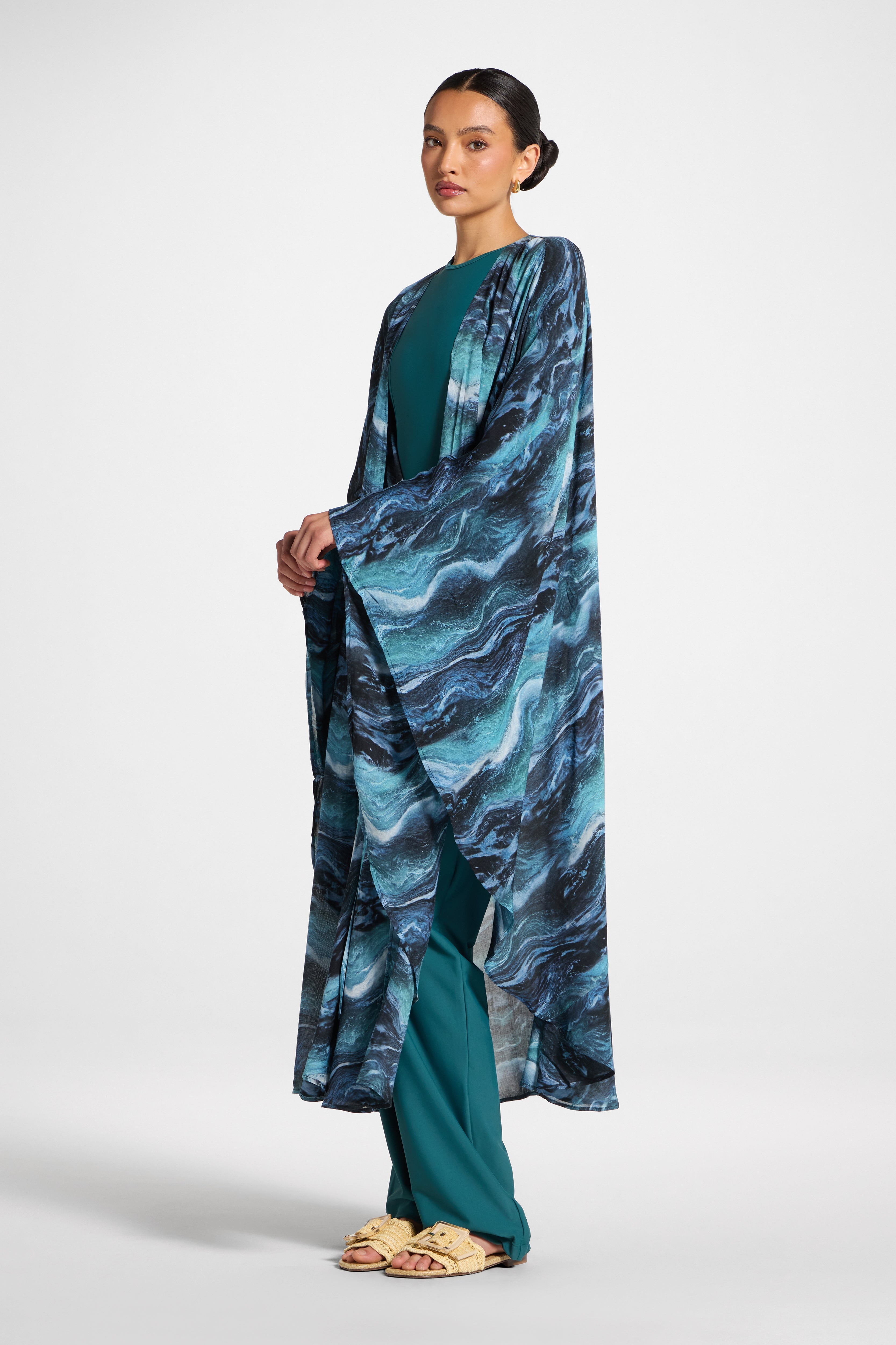 Cardigan Cover Up - Ocean Ripple Swim Veiled 