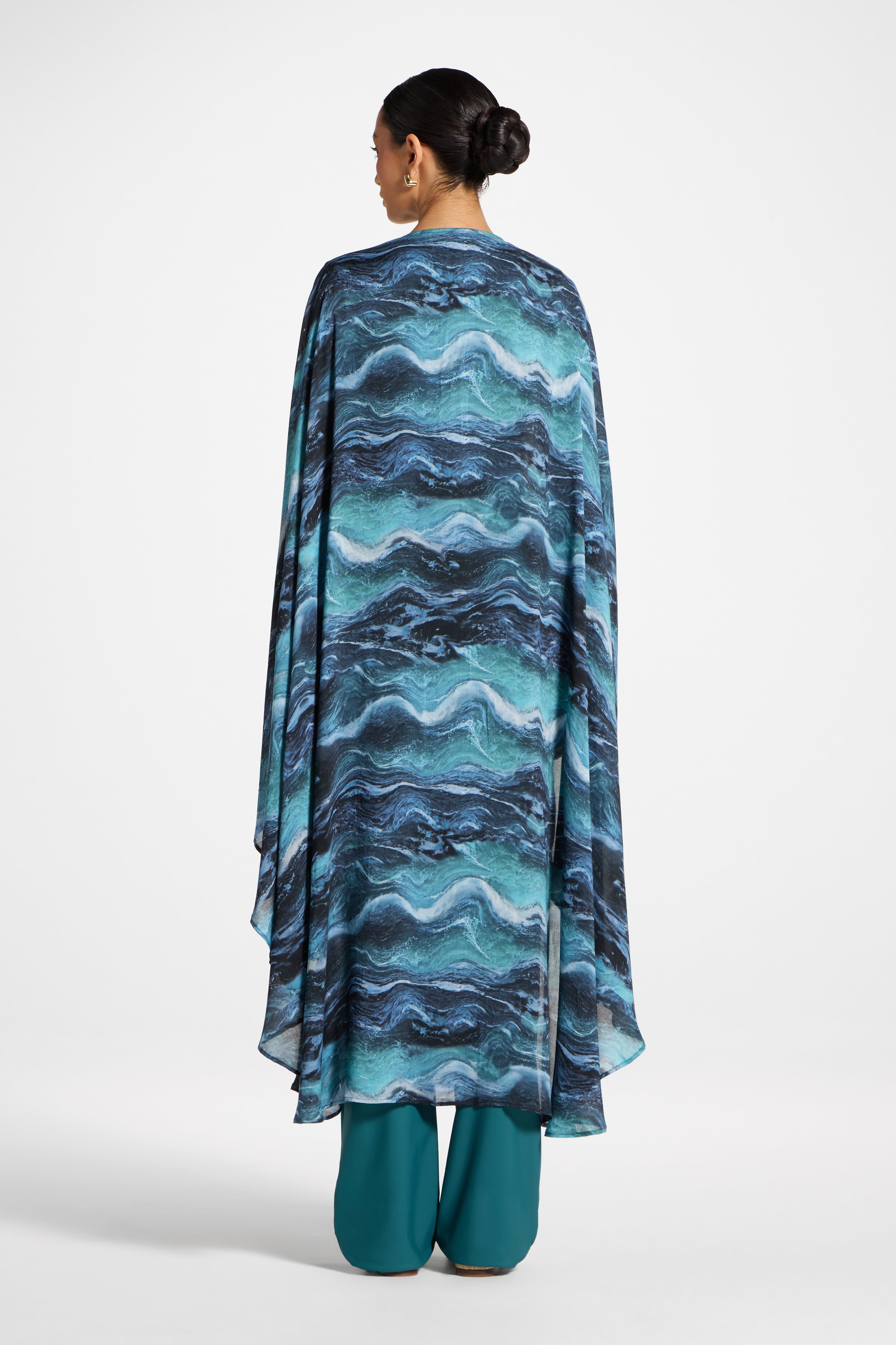 Cardigan Cover Up - Ocean Ripple Swim Veiled 