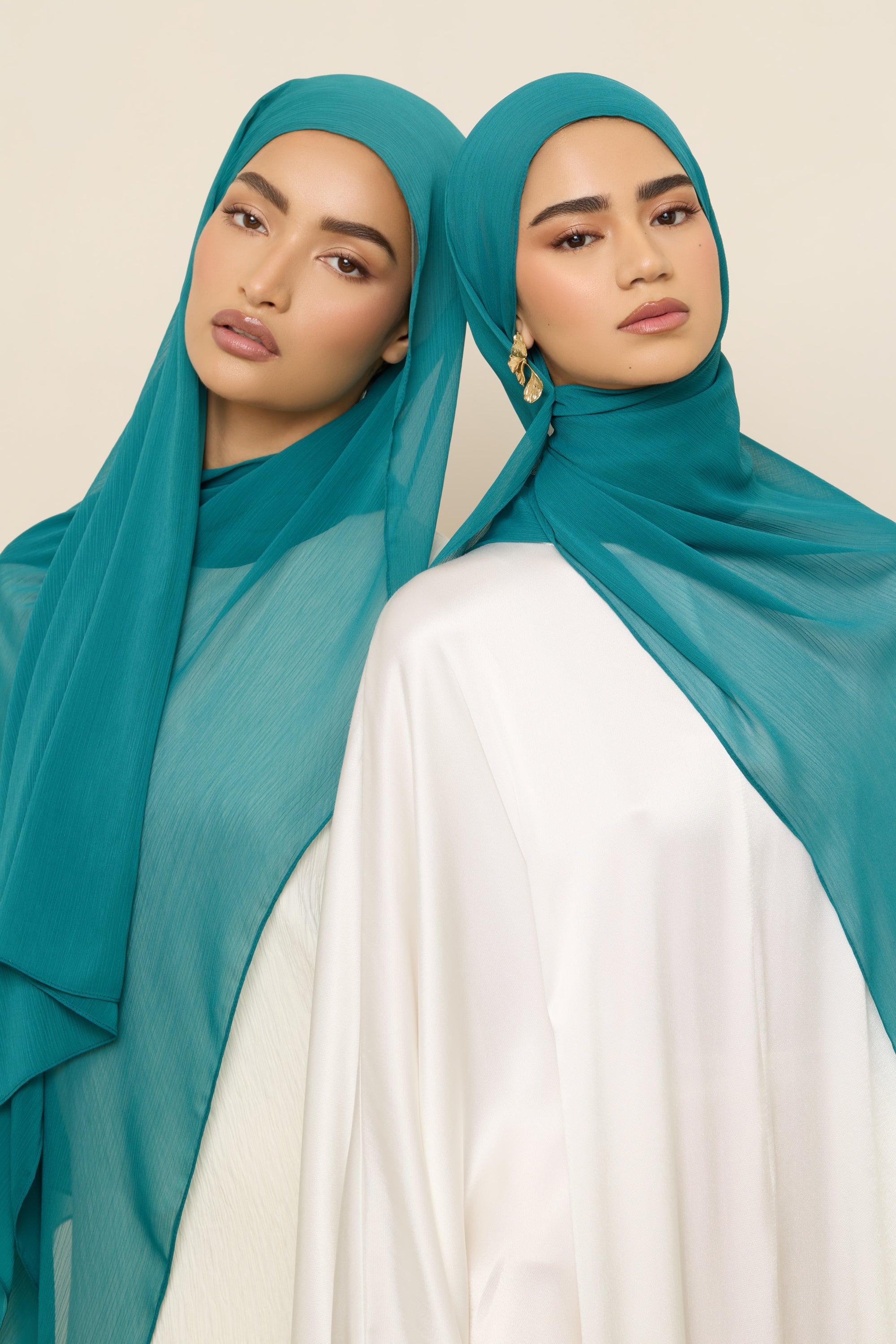 Chiffon Crinkle Hijab - Kalamata Hijabs Veiled 