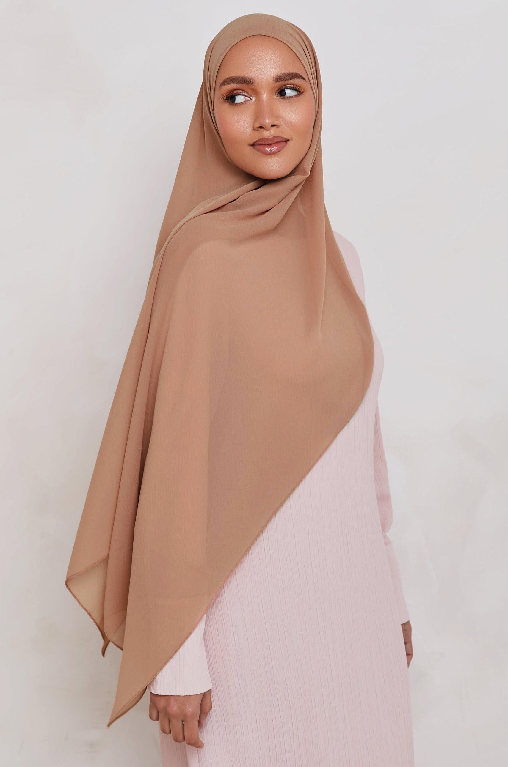 Chiffon LITE Hijab - Cork Hijabs Veiled 