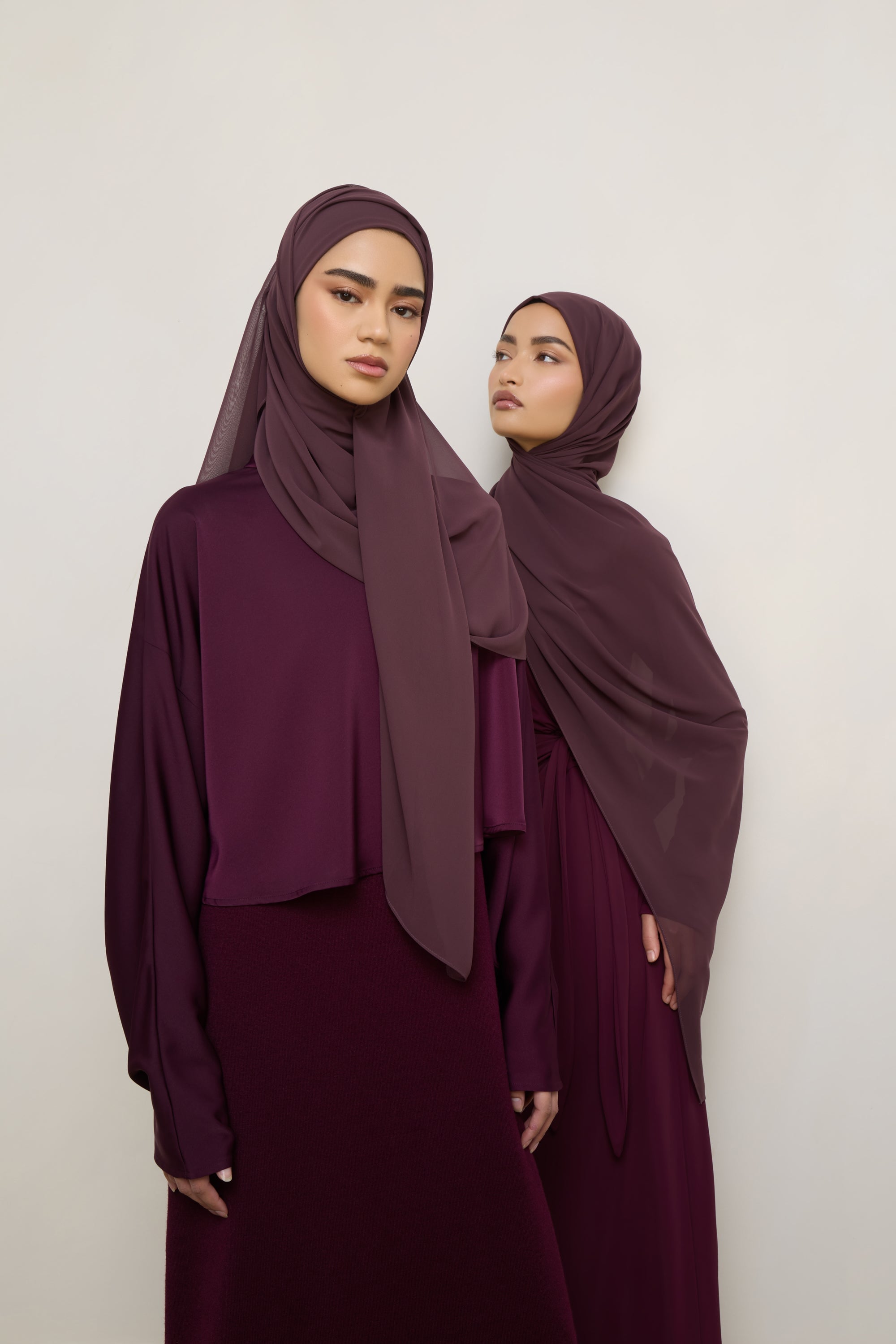 Chiffon LITE Hijab - Fudge Hijabs Veiled 