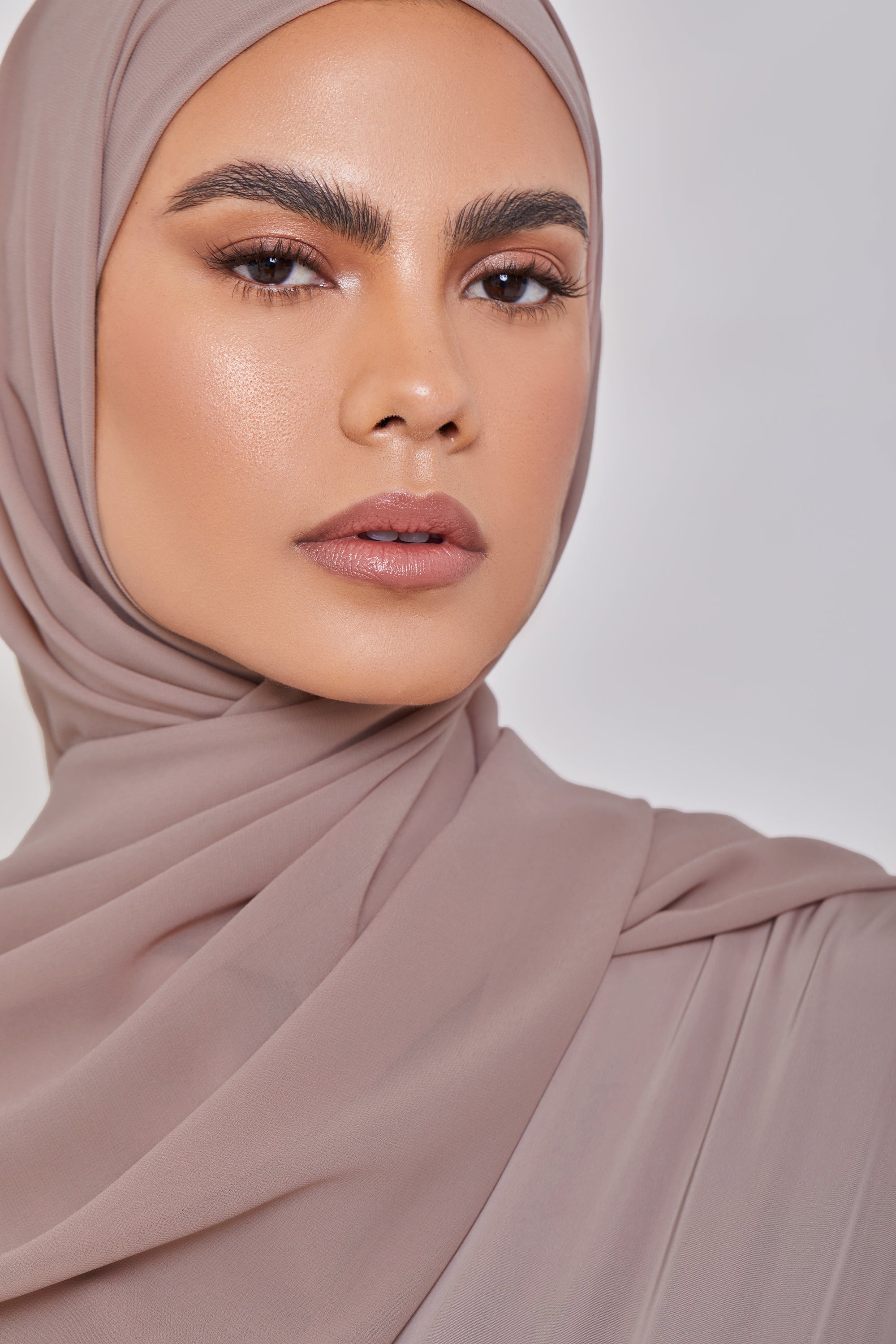 Chiffon LITE Hijab - Mink Hijabs Veiled 