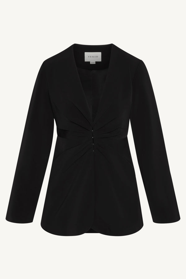 Cinch Blazer - Black Abayas Veiled 